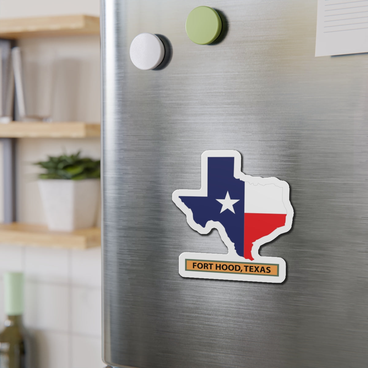 Die-Cut Magnets - Fort Hood, Texas