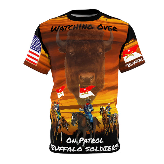 AOP - Army - "Buffalo Soldiers" On Patrol in the Old West with Ghost Buffalo on Overwatch - 9th and 10th Cavalry Regiments