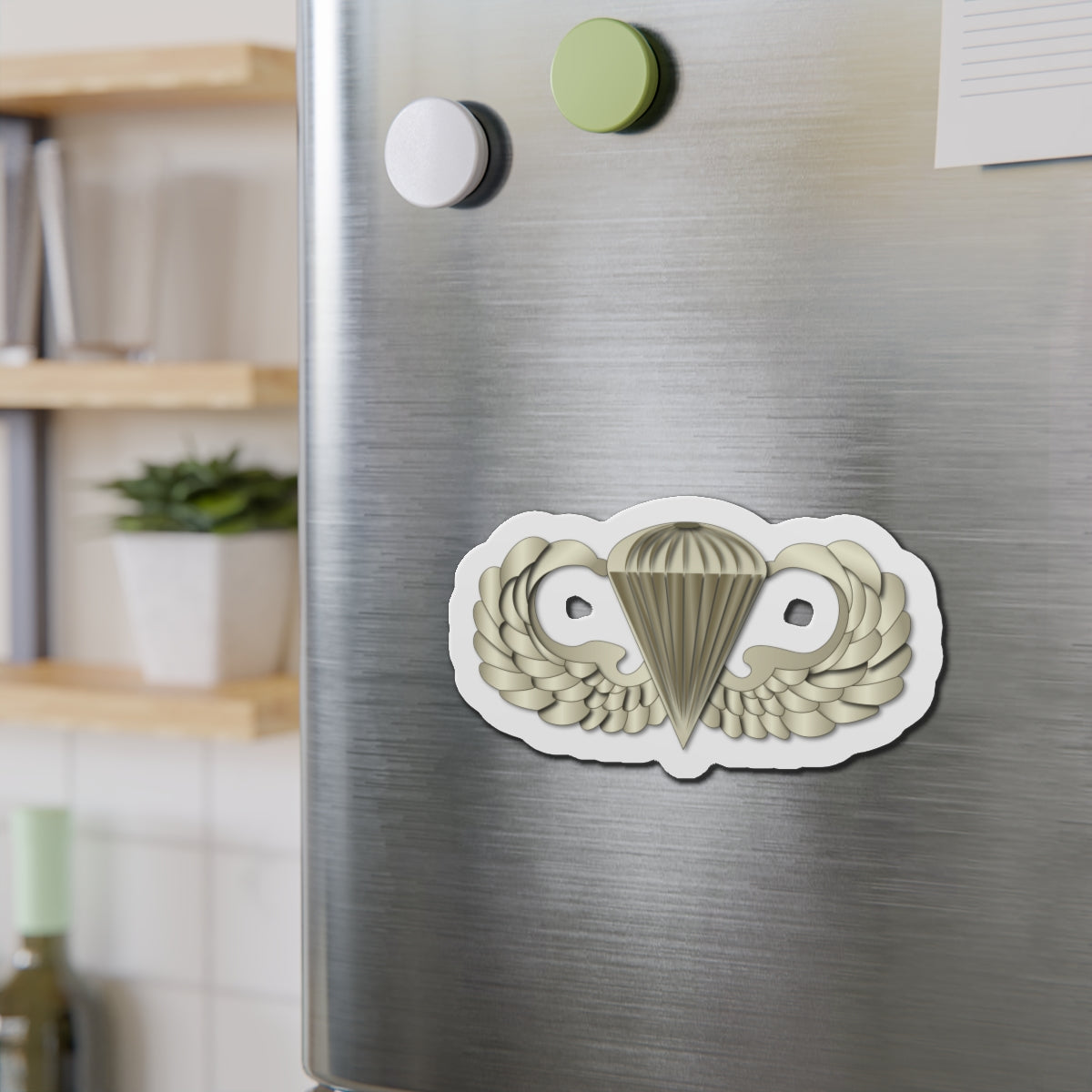 Airborne Badge Die-Cut Magnets