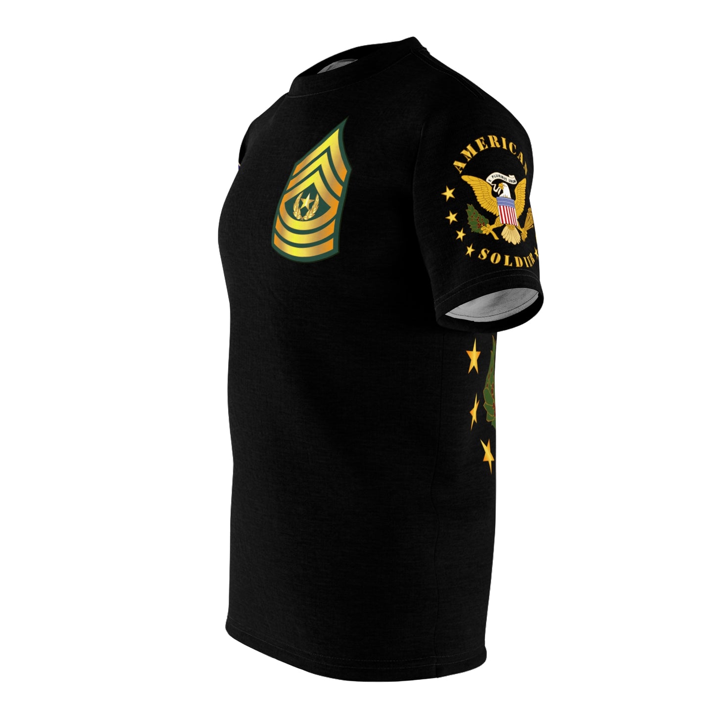 AOP - Army - Command Sergeant Major - CSM wo Txt - Front /Back - L/R Sleeve