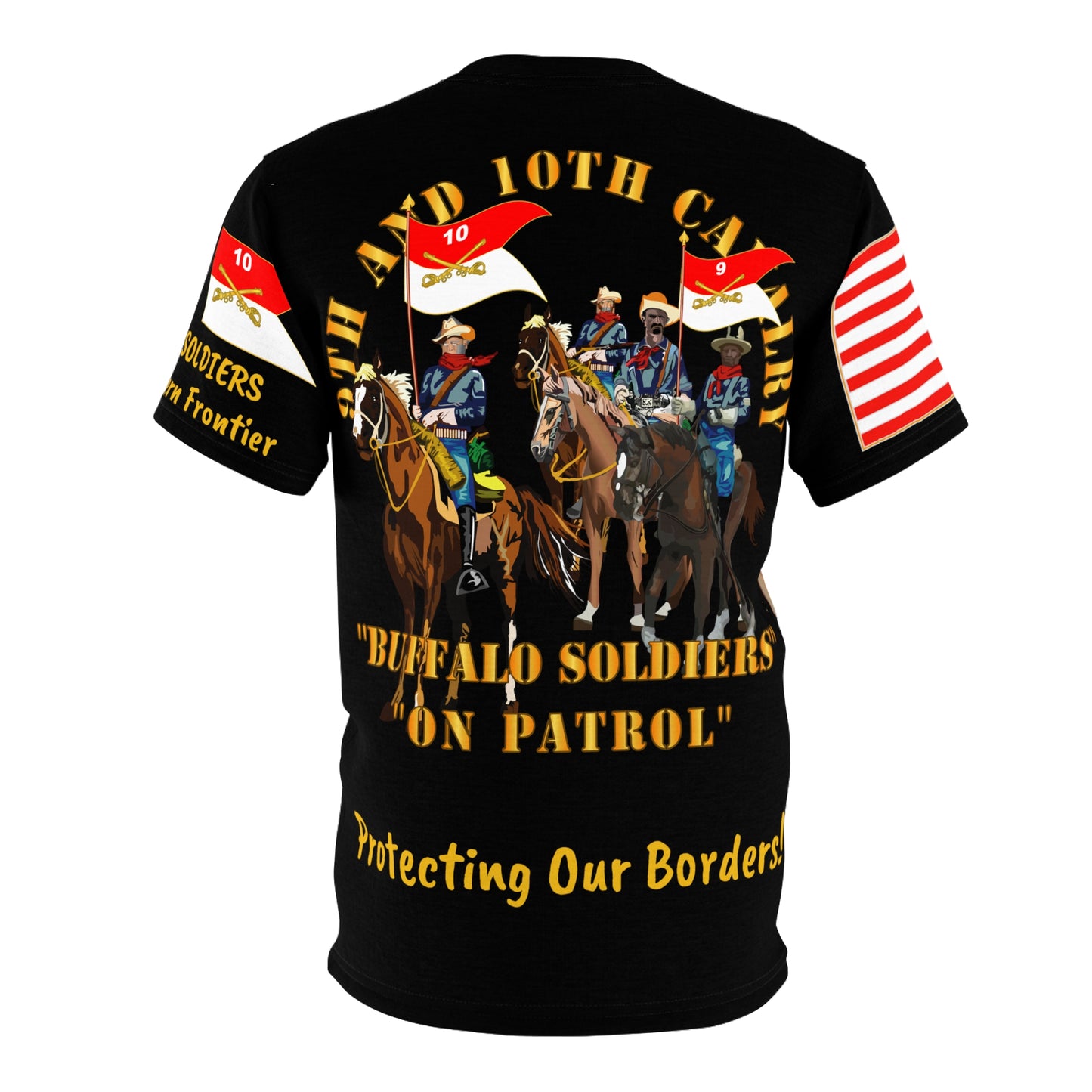 AOP - Army - 9th and 10th Cavalrymen - Buffalo Soldiers - Building America - Protecting Borders!