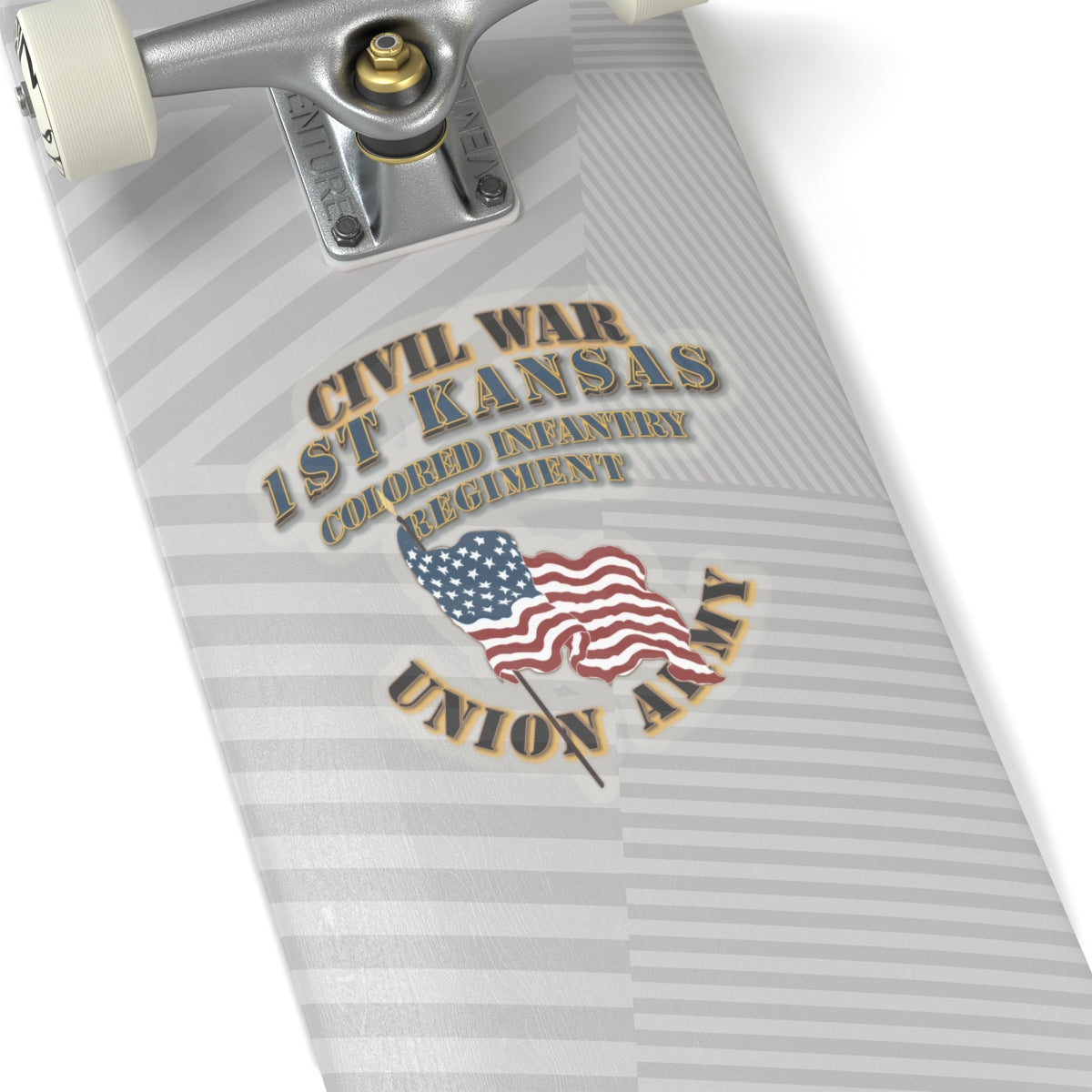 Kiss-Cut Stickers - Civil War - 1st Kansas Colored Infantry Regiment - USA