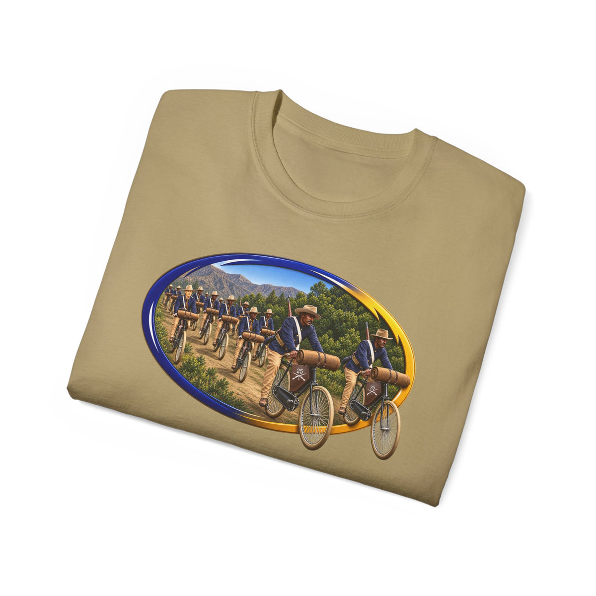 Unisex Ultra Cotton Tee - CIrcle Riders - 3D - Enhanced