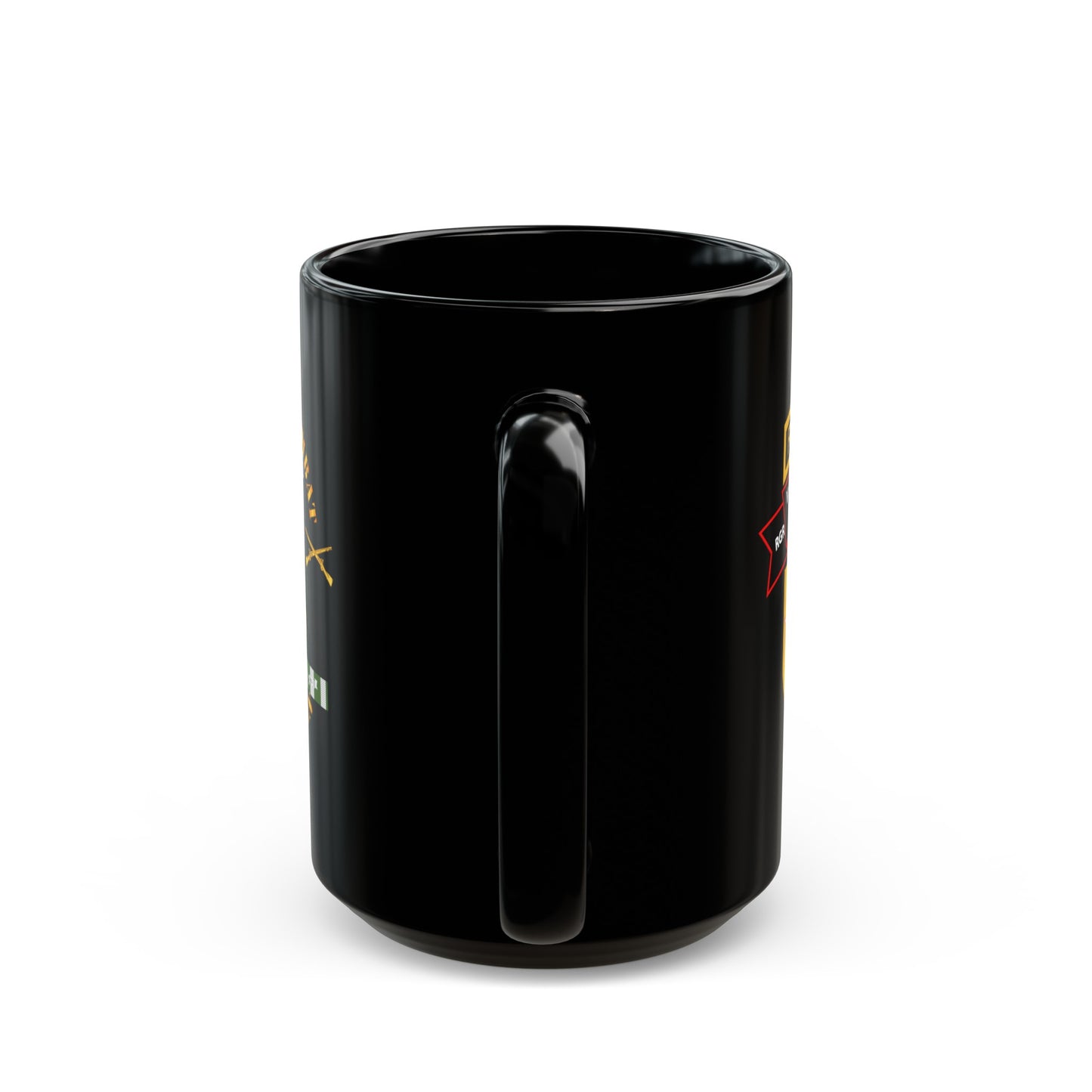 Black Mug 15oz - Army - Ranger Advisor - Vietnam Ranger Forces - Vietnam Veteran