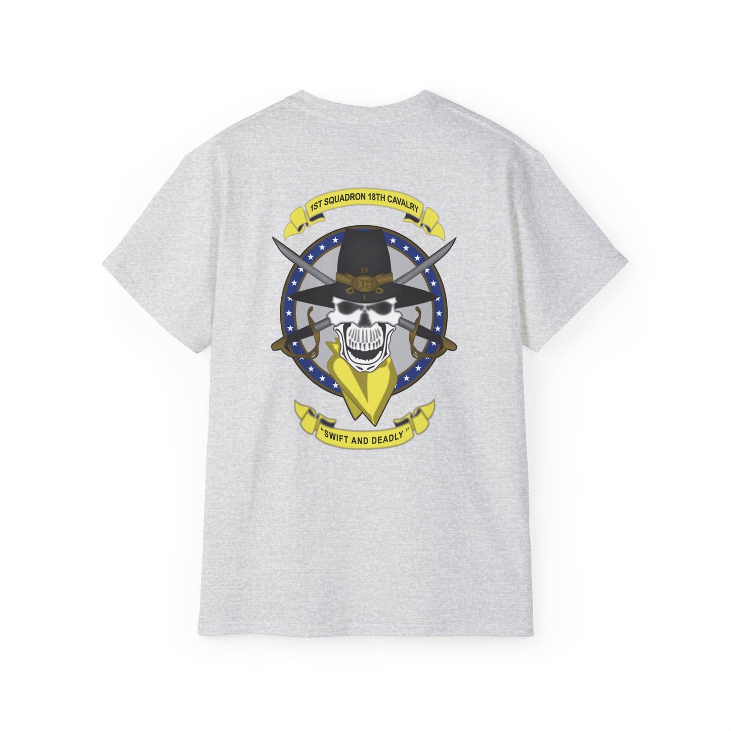Unisex Ultra Cotton Tee - 1st Squadron, 18th Cavalry X 300