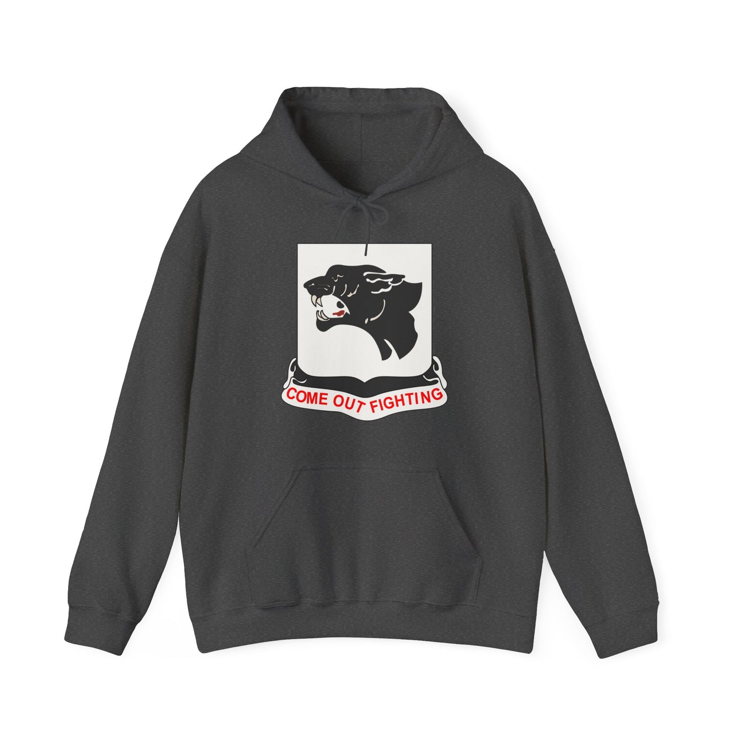 Unisex Heavy Blend™ Hooded Sweatshirt - Army - 761st Tank Battalion - Black Panthers