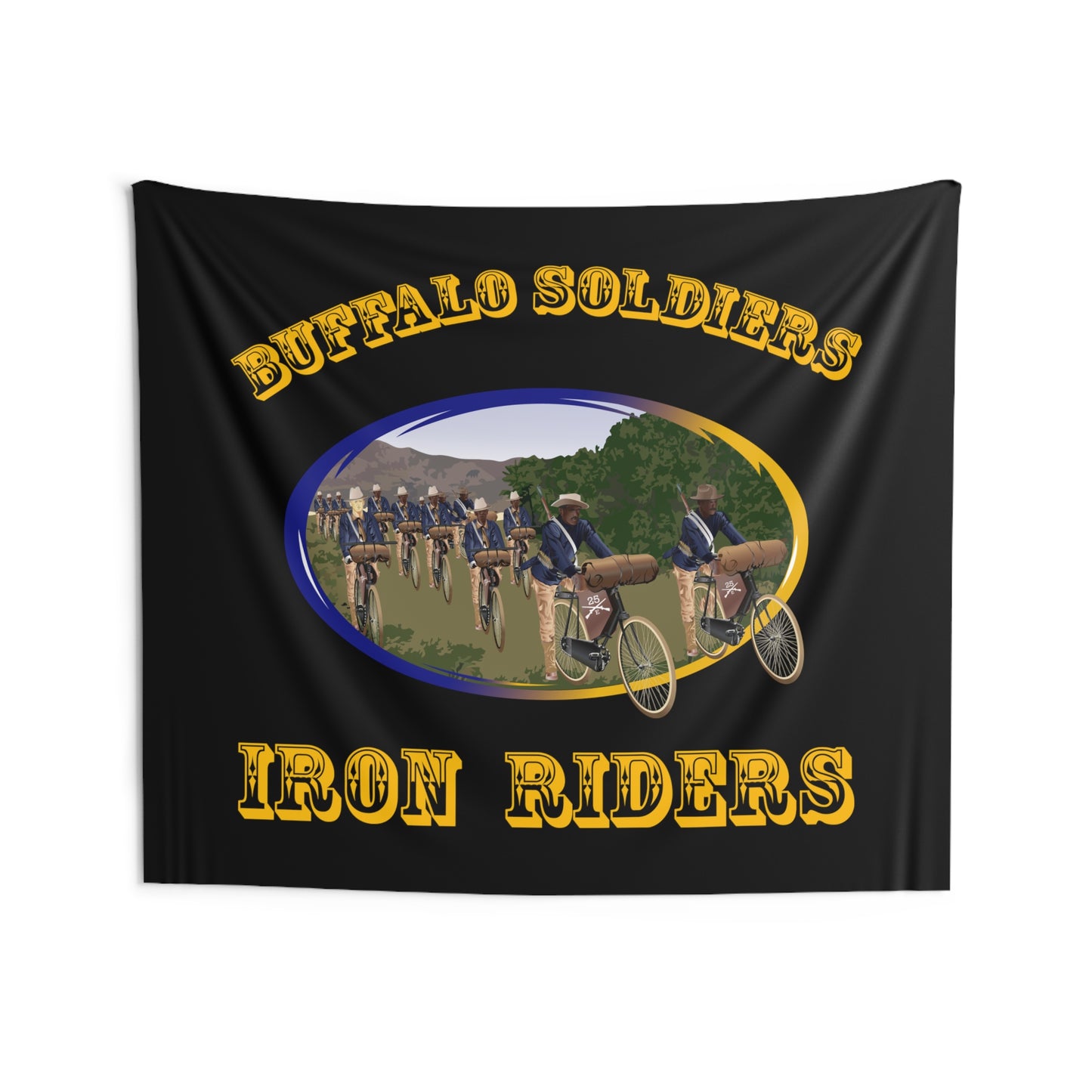 Indoor Wall Tapestries - Buffalo Soldiers - Iron Riders