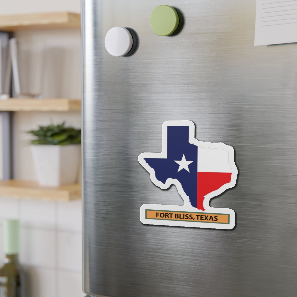 Die-Cut Magnets - Fort Bliss, Texas