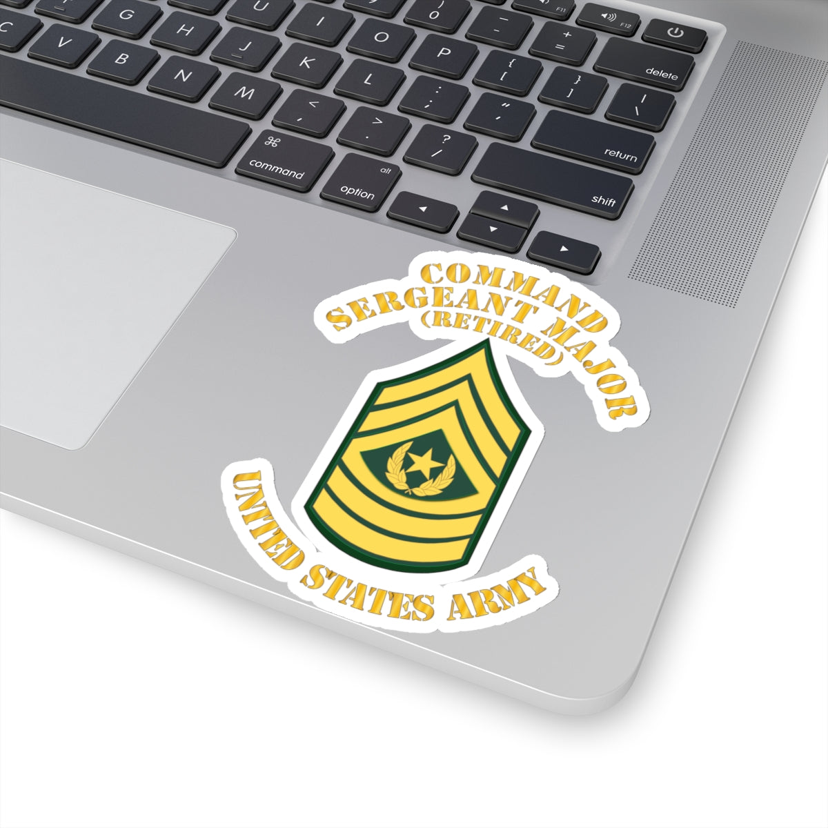 Kiss-Cut Stickers - Enlisted - CSM - Retired - Command Sergeant Major