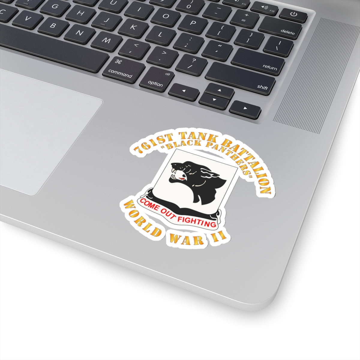 Kiss-Cut Stickers - Army - 761st Tank Battalion - Black Panthers - WWII