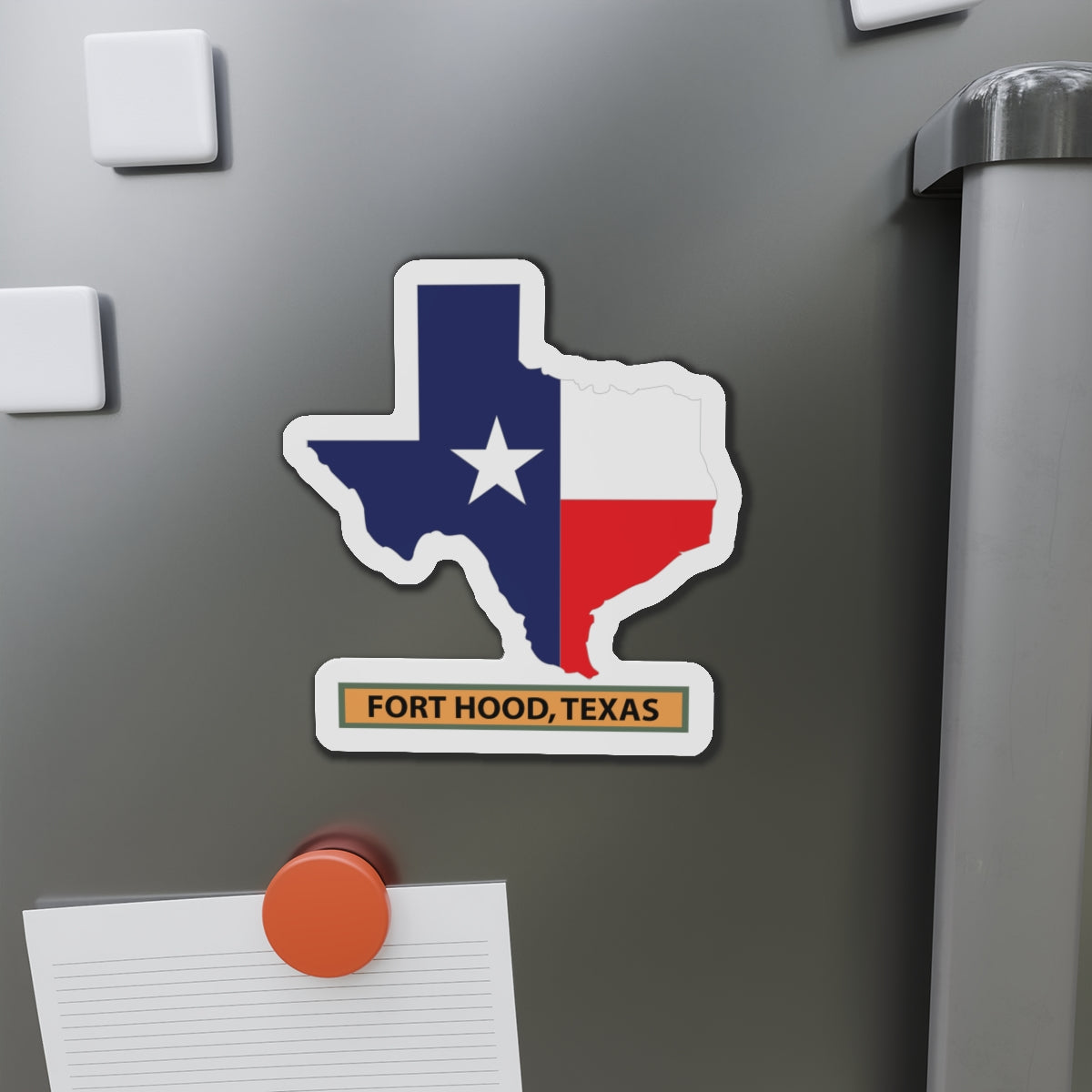 Die-Cut Magnets - Fort Hood, Texas