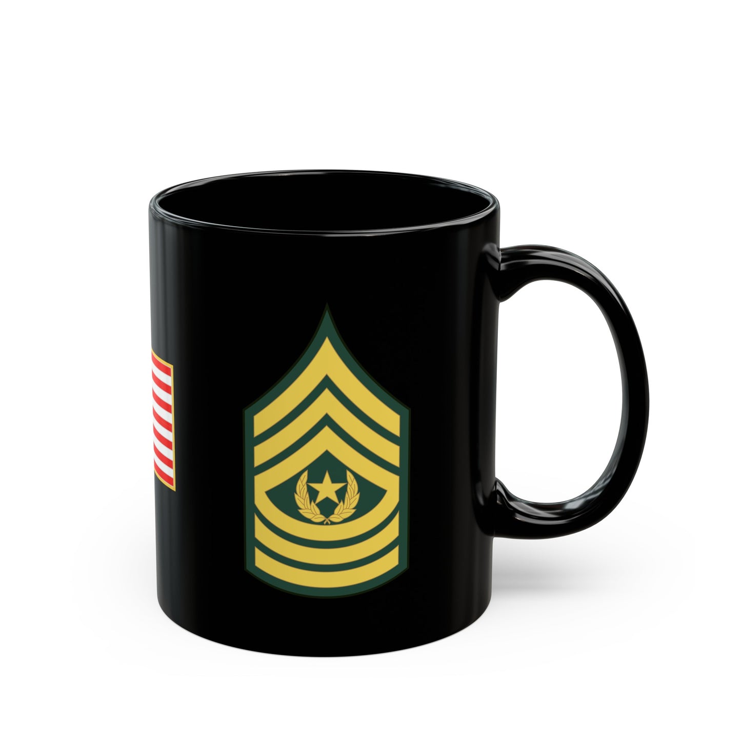 Black Coffee Mug 11oz, 15oz - Army - Command Sergeant Major - CSM