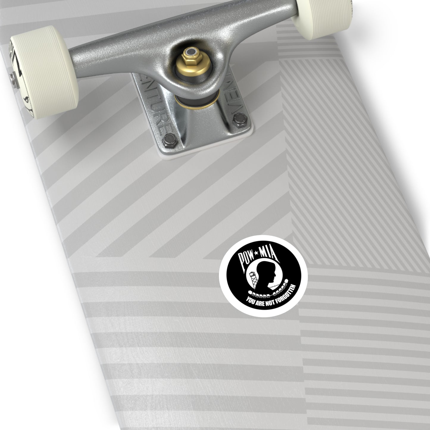 Round Stickers, Indoor\Outdoor POW/MIA Stickers - POWs/MIAs - YOU ARE NOT FORGOTTEN!