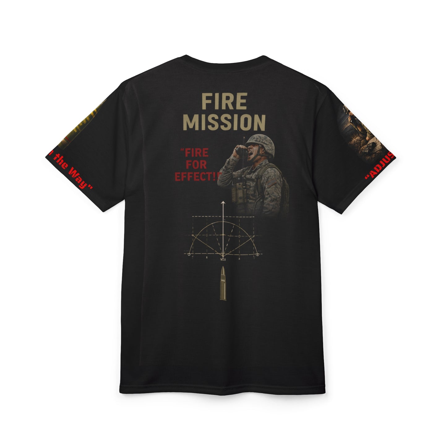 All-Over Print Tee - Artillery - M198 "Fire for Effect" at Dusk