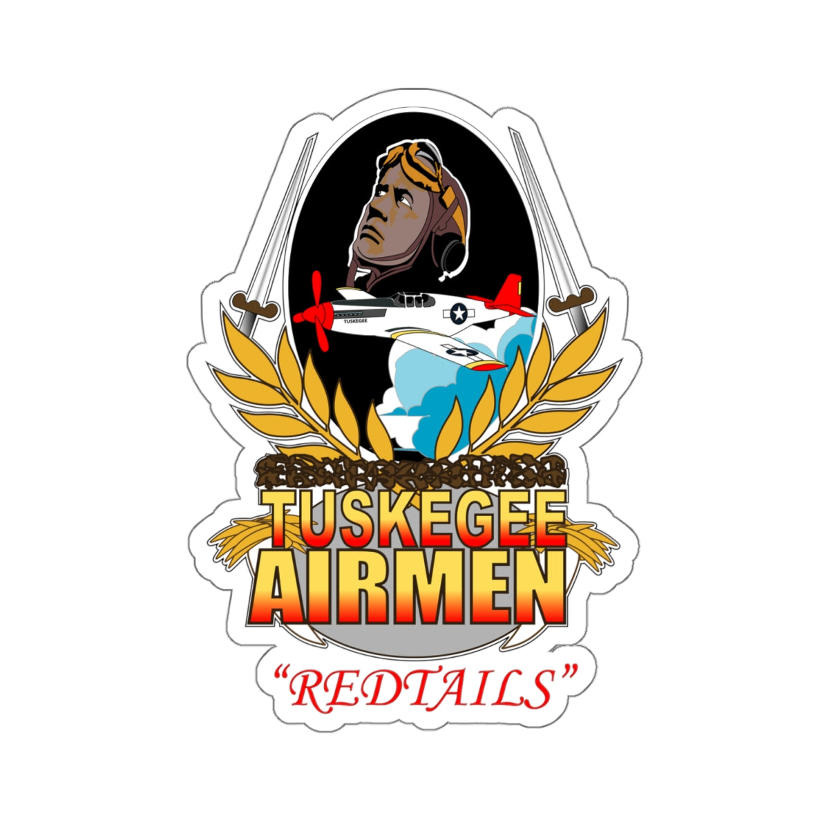 Kiss-Cut Stickers - Tuskegee Airmen
