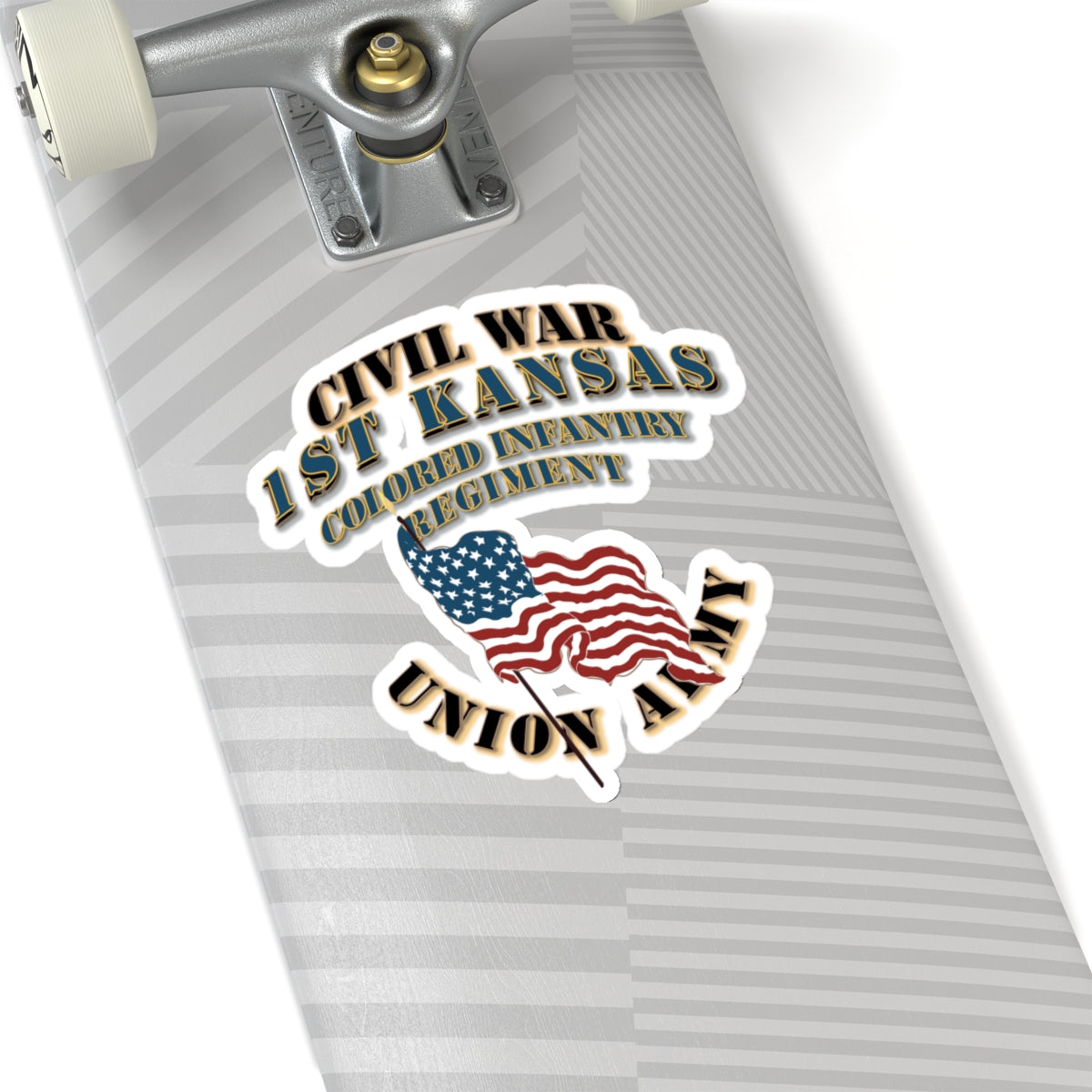 Kiss-Cut Stickers - Civil War - 1st Kansas Colored Infantry Regiment - USA