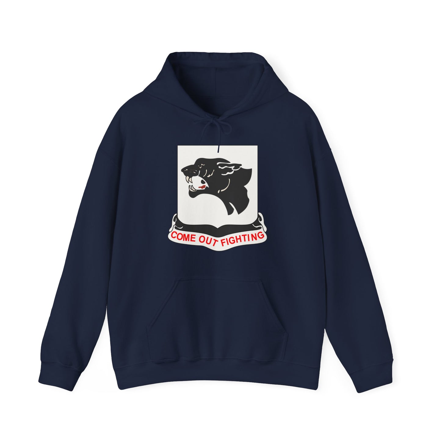 Unisex Heavy Blend™ Hooded Sweatshirt - Army - 761st Tank Battalion - Black Panthers