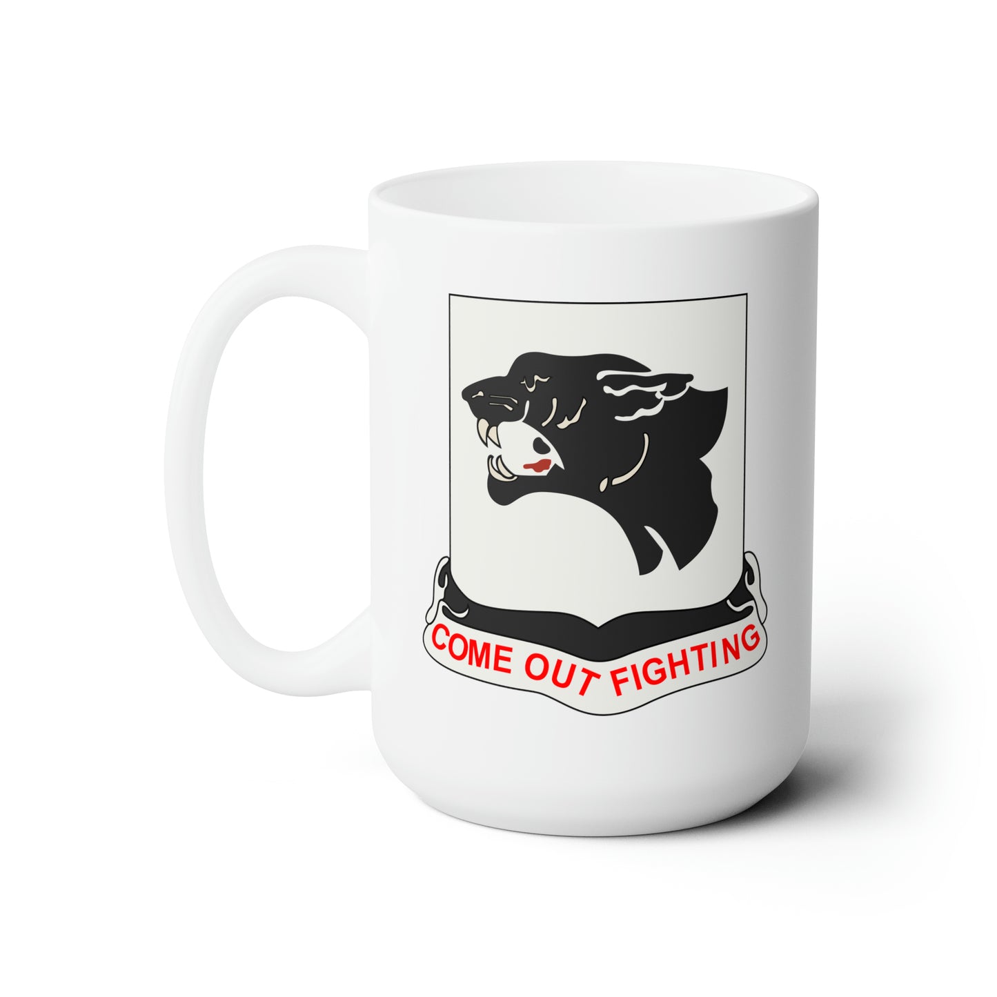 Ceramic Mug - Army - 761st Tank Battalion - Black Panthers wo Txt