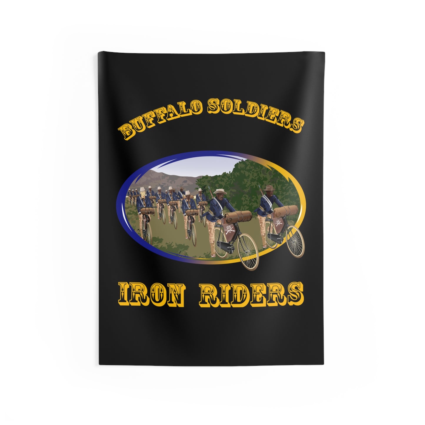 Indoor Wall Tapestries - Buffalo Soldiers - Iron Riders