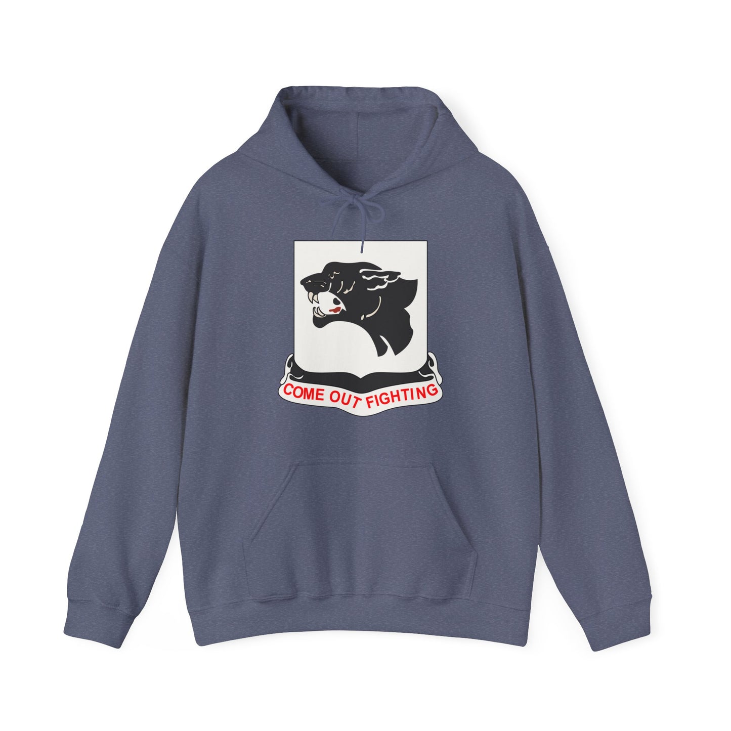 Unisex Heavy Blend™ Hooded Sweatshirt - Army - 761st Tank Battalion - Black Panthers