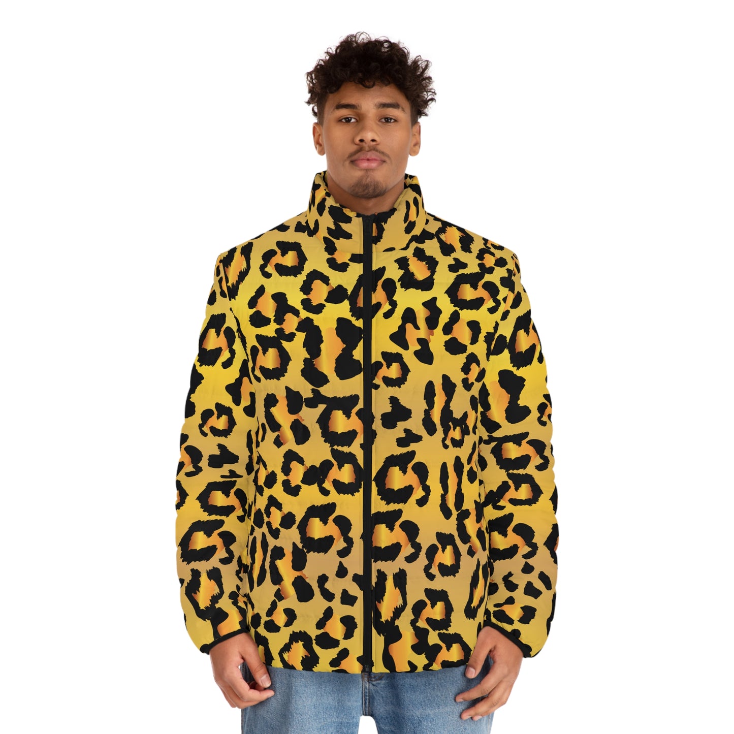 Leopard Spots Puffer Jacket