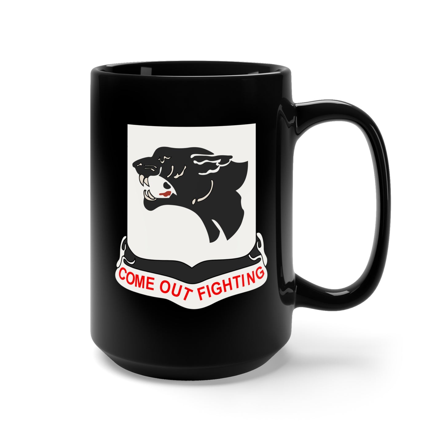 Ceramic Mug - Army - 761st Tank Battalion - Black Panthers wo Txt