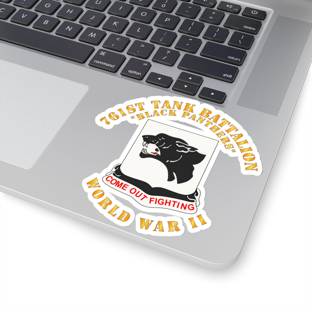 Kiss-Cut Stickers - Army - 761st Tank Battalion - Black Panthers - WWII