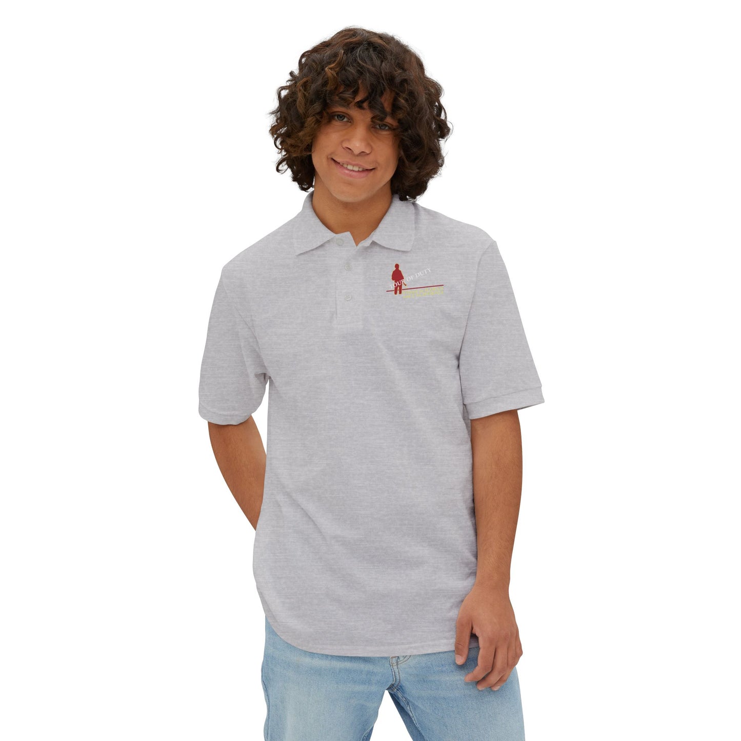 Men's Casual Piqué Polo - Tour Of Duty