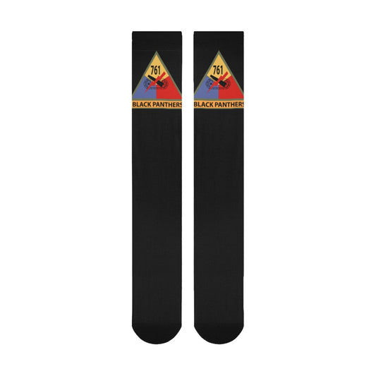 Over-The-Calf Socks - Army - 761st Tank Battalion SSI w Name Tape Socks