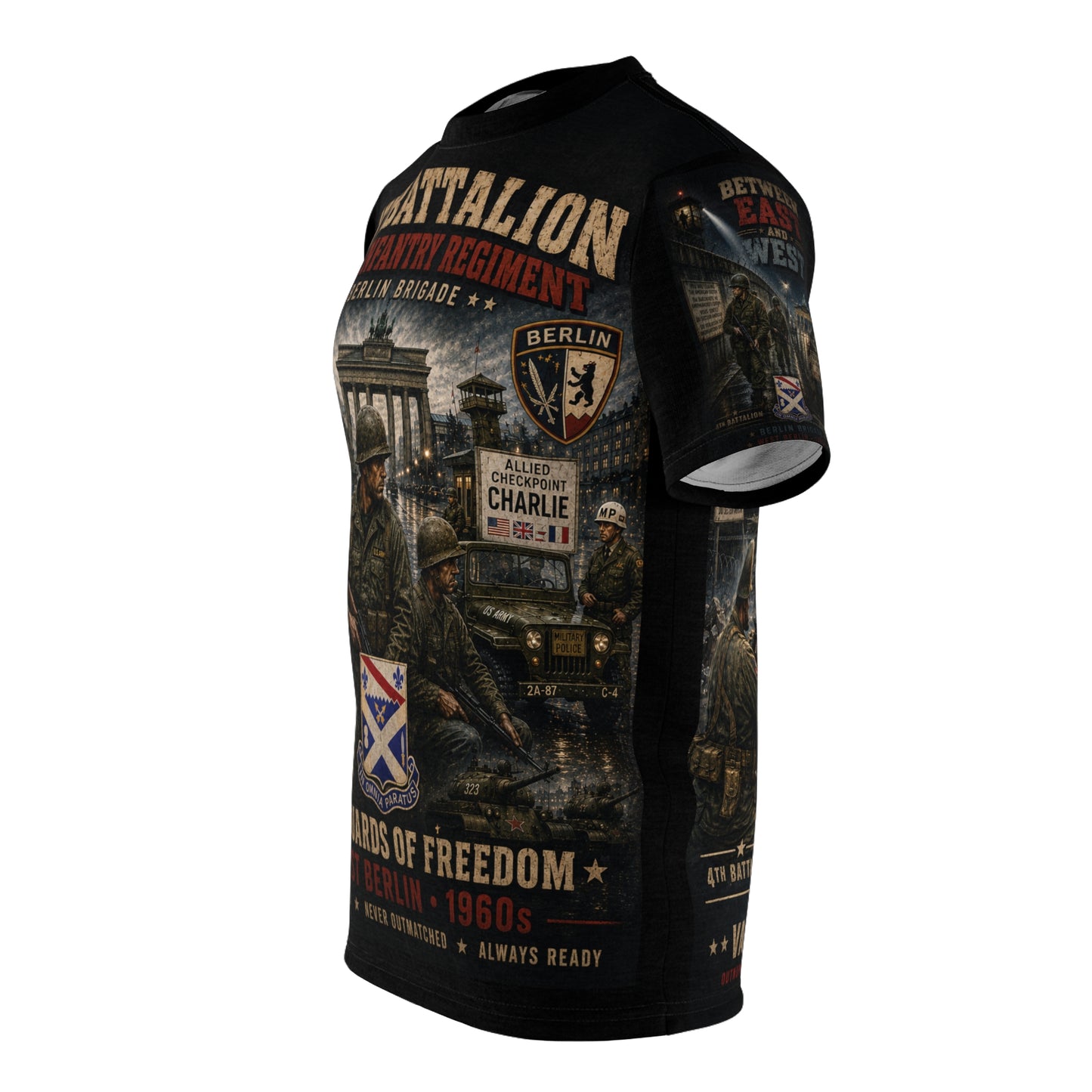 4th Battalion 18th Infantry Regiment (Vanguards) Tribute Tee — "'Til the Last Round!"
