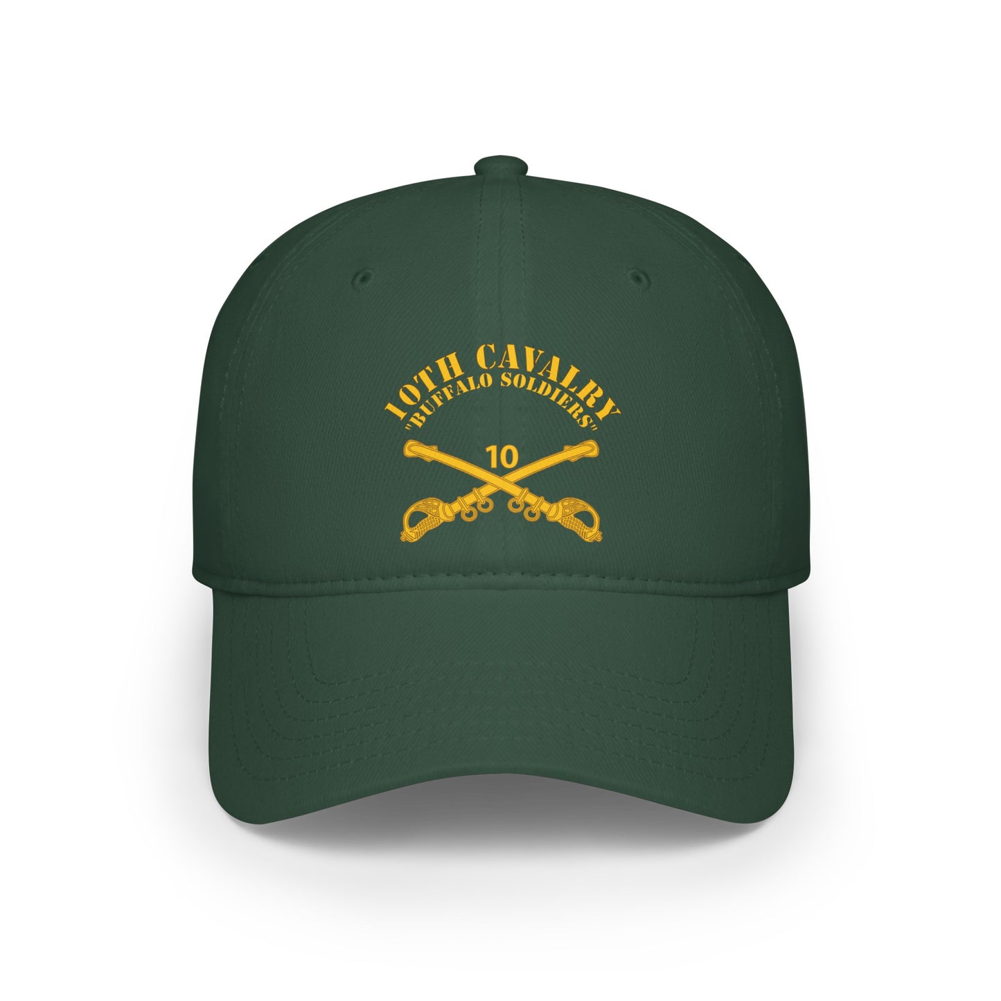 Unisex Twill Hat - 10th Cavalry "Buffalo Soldiers"