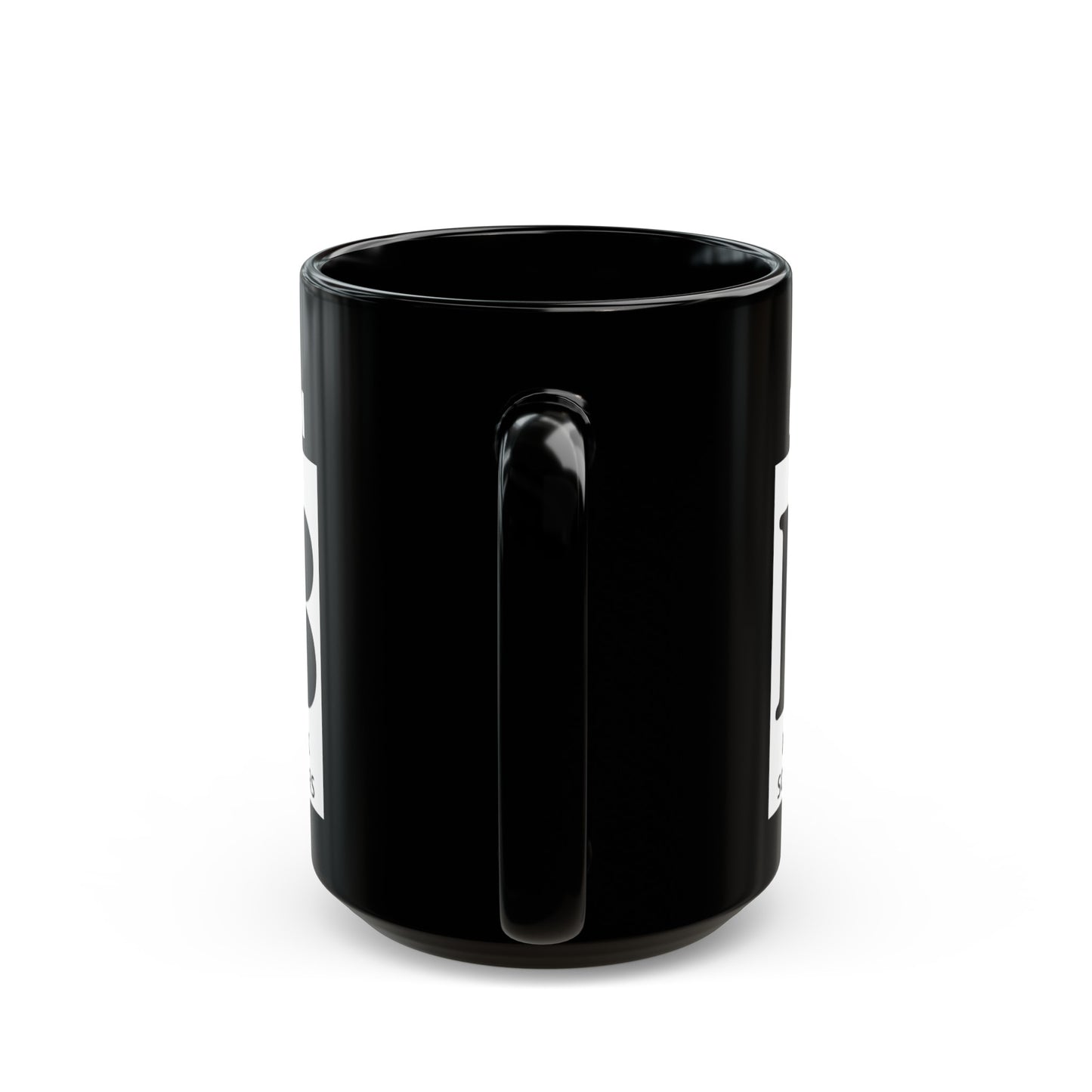 Black Mug 15oz - Army - Black-Soldiers.Com