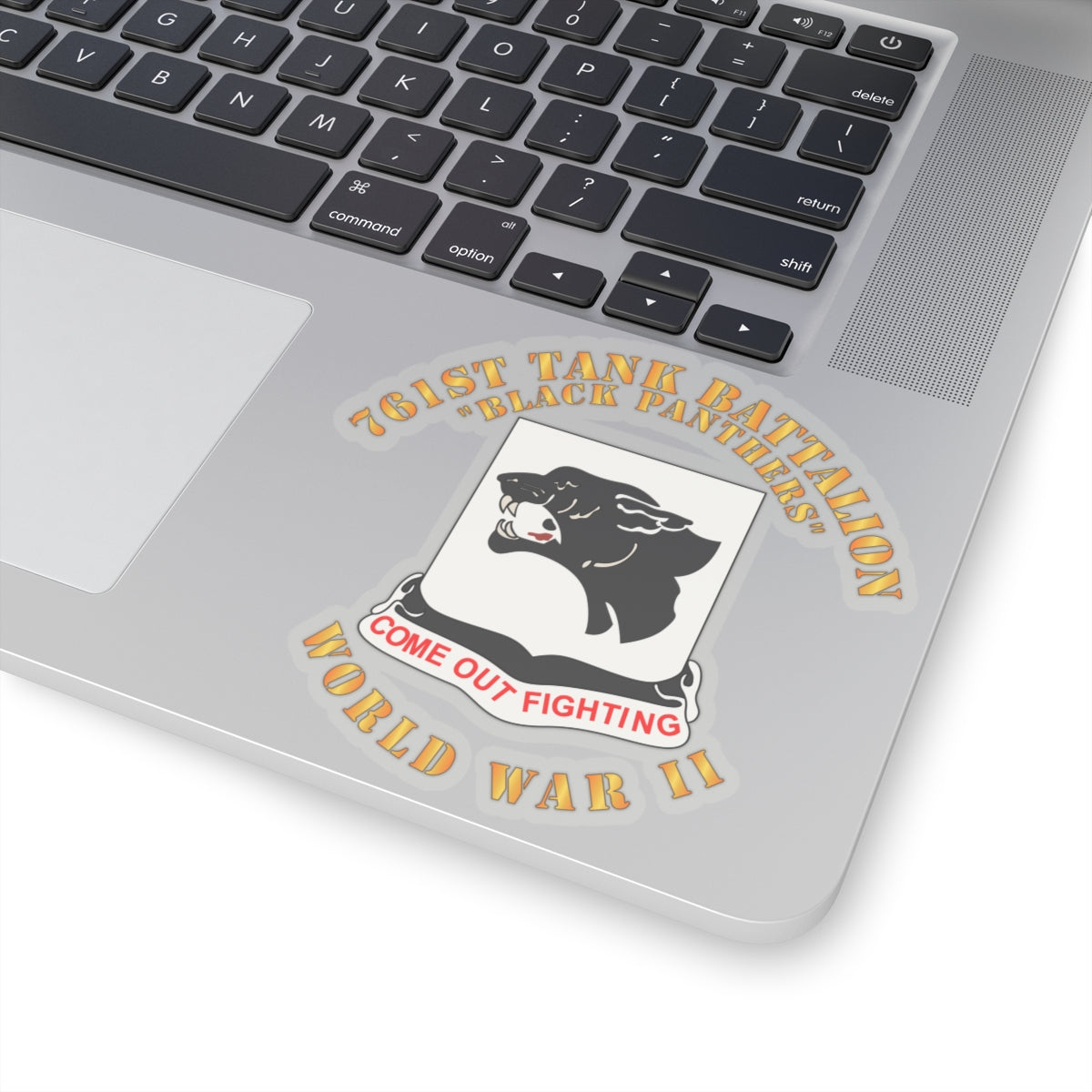 Kiss-Cut Stickers - Army - 761st Tank Battalion - Black Panthers - WWII