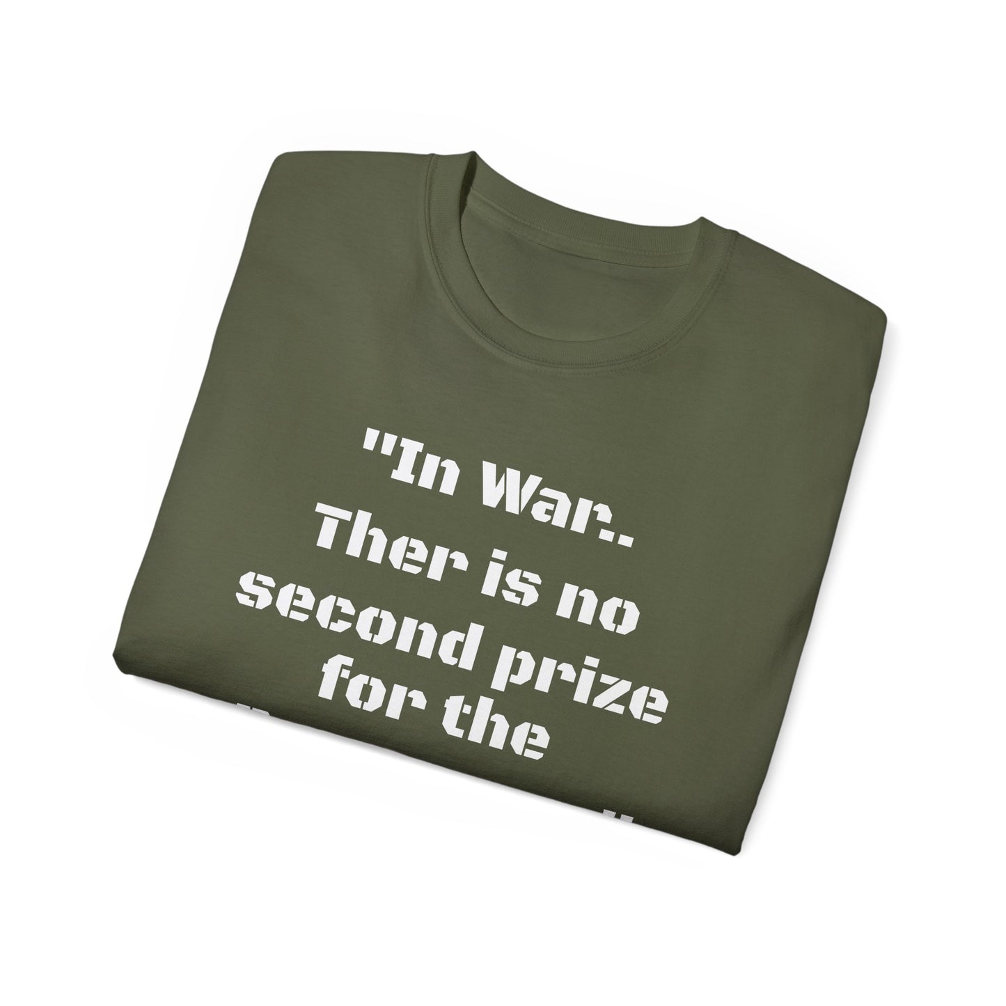 War General Bradley Unisex Tee, Military T-Shirt, Military Veteran Gift, Patriotic Shirt, Army Apparel