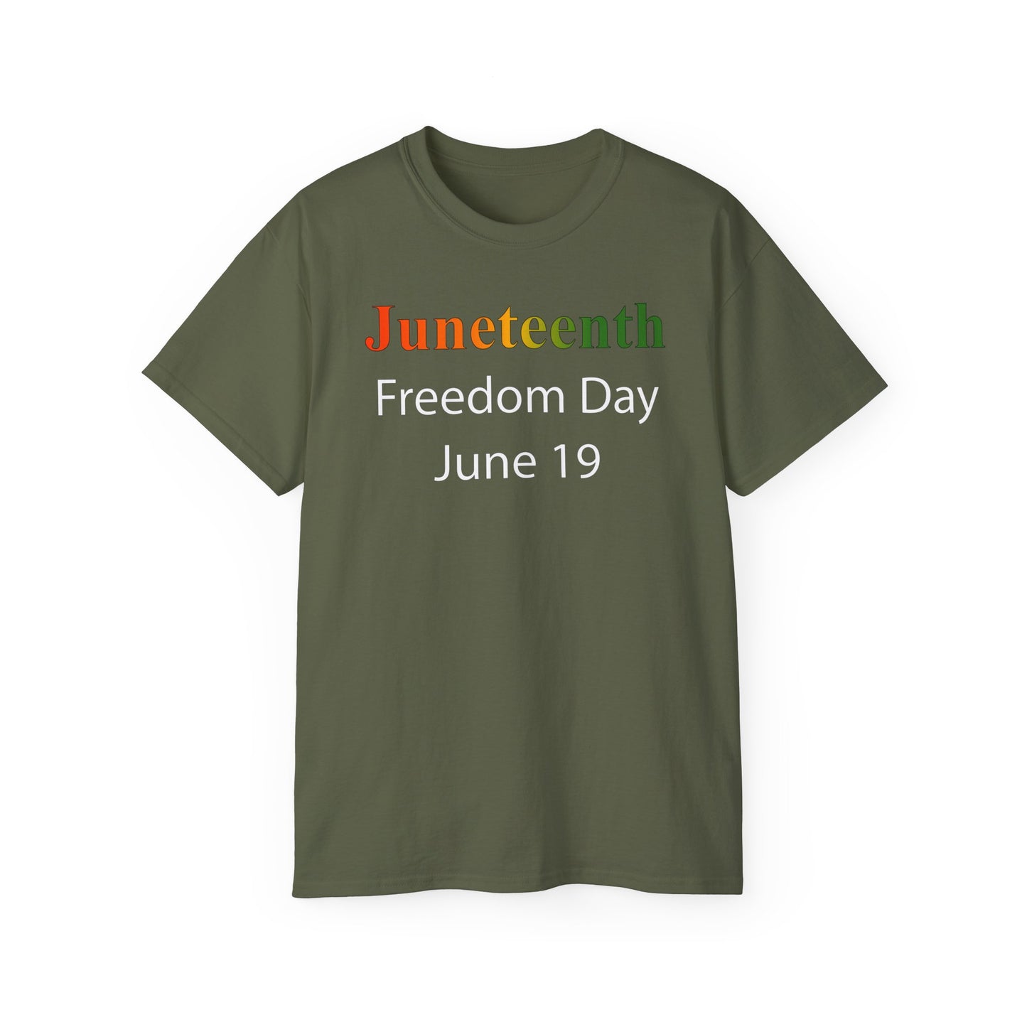 Unisex Ultra Cotton Tee - Govt - Juneteenth - Freedom Day - June 19 X 300