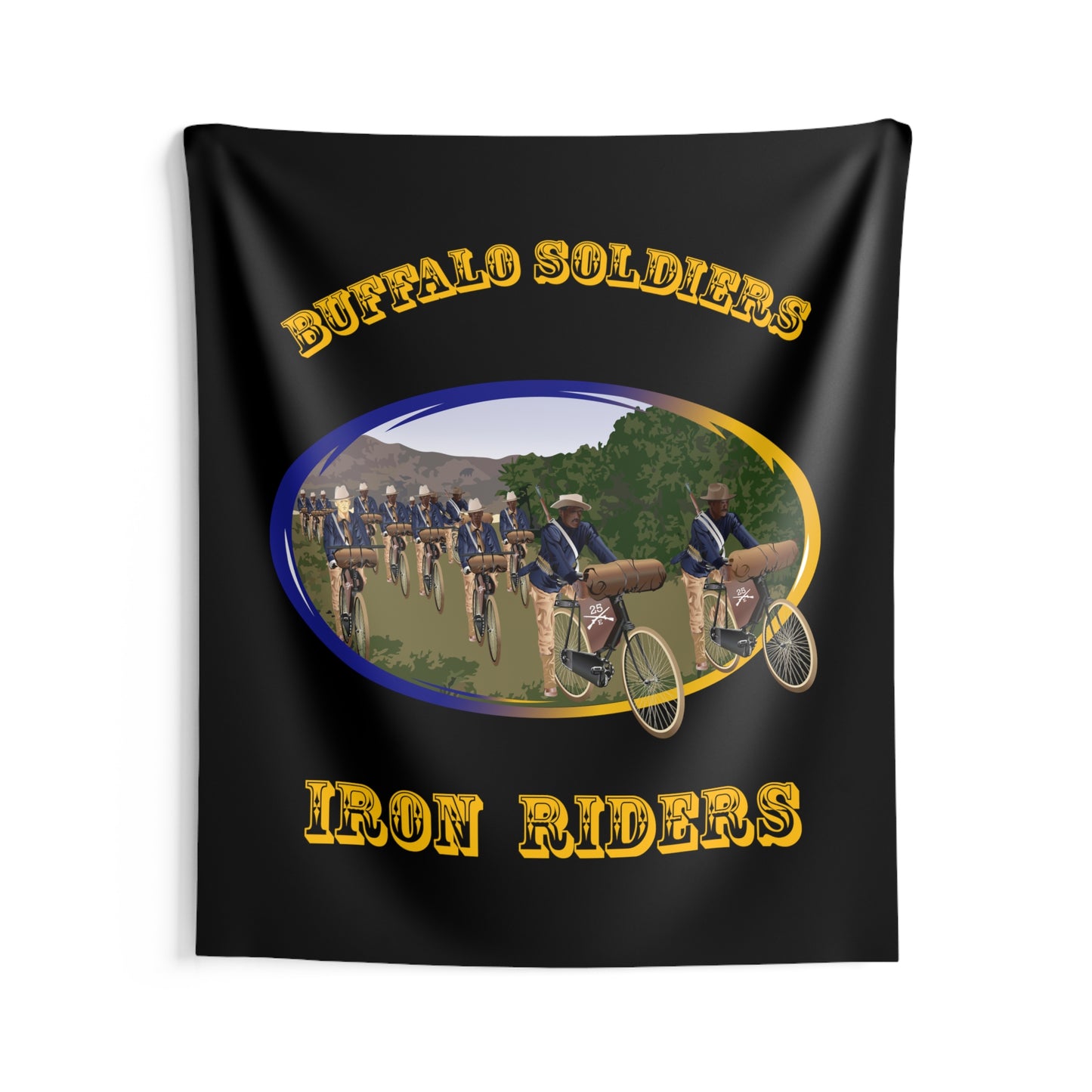 Indoor Wall Tapestries - Buffalo Soldiers - Iron Riders