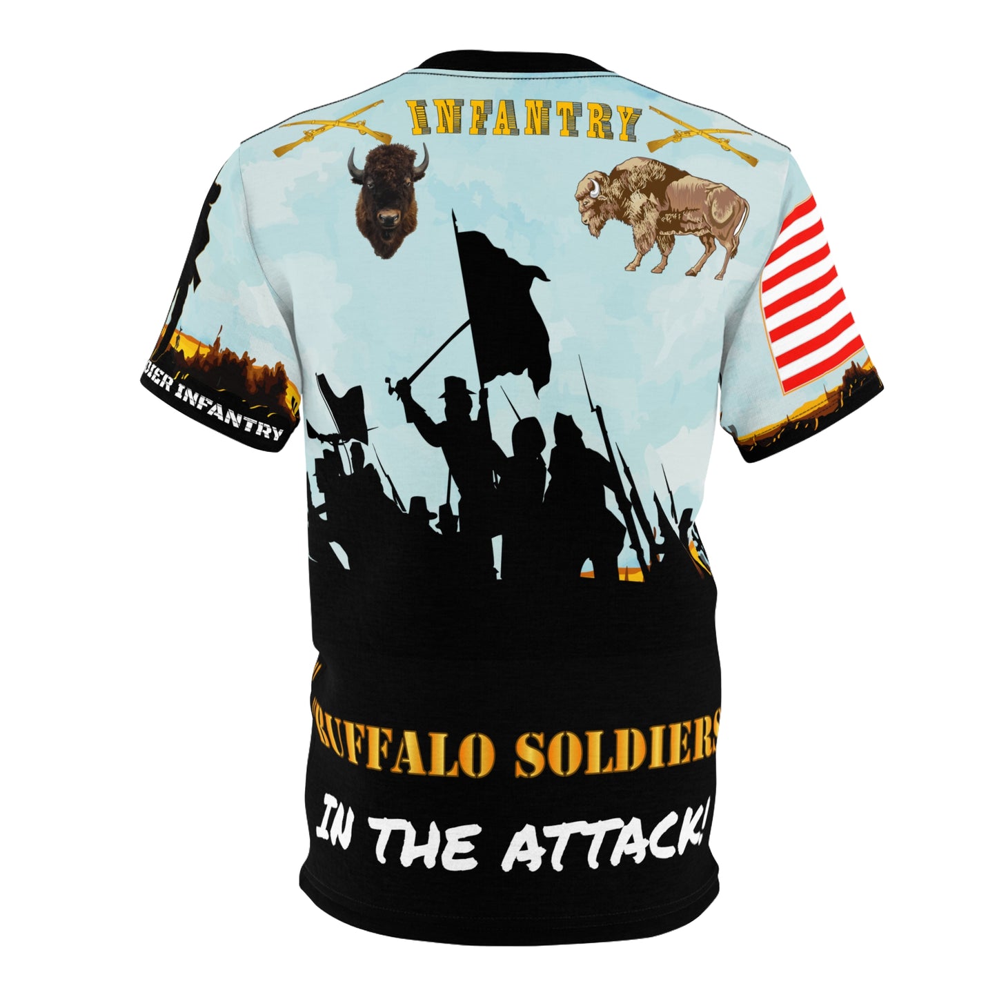 AOP - Army - Western Buffalo Soldiers (Infantrymen) in the Attack!