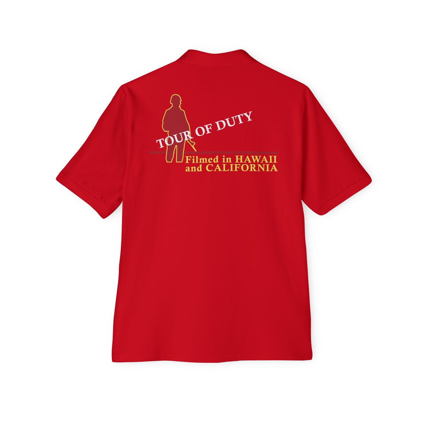 Men's Casual Piqué Polo - Tour Of Duty