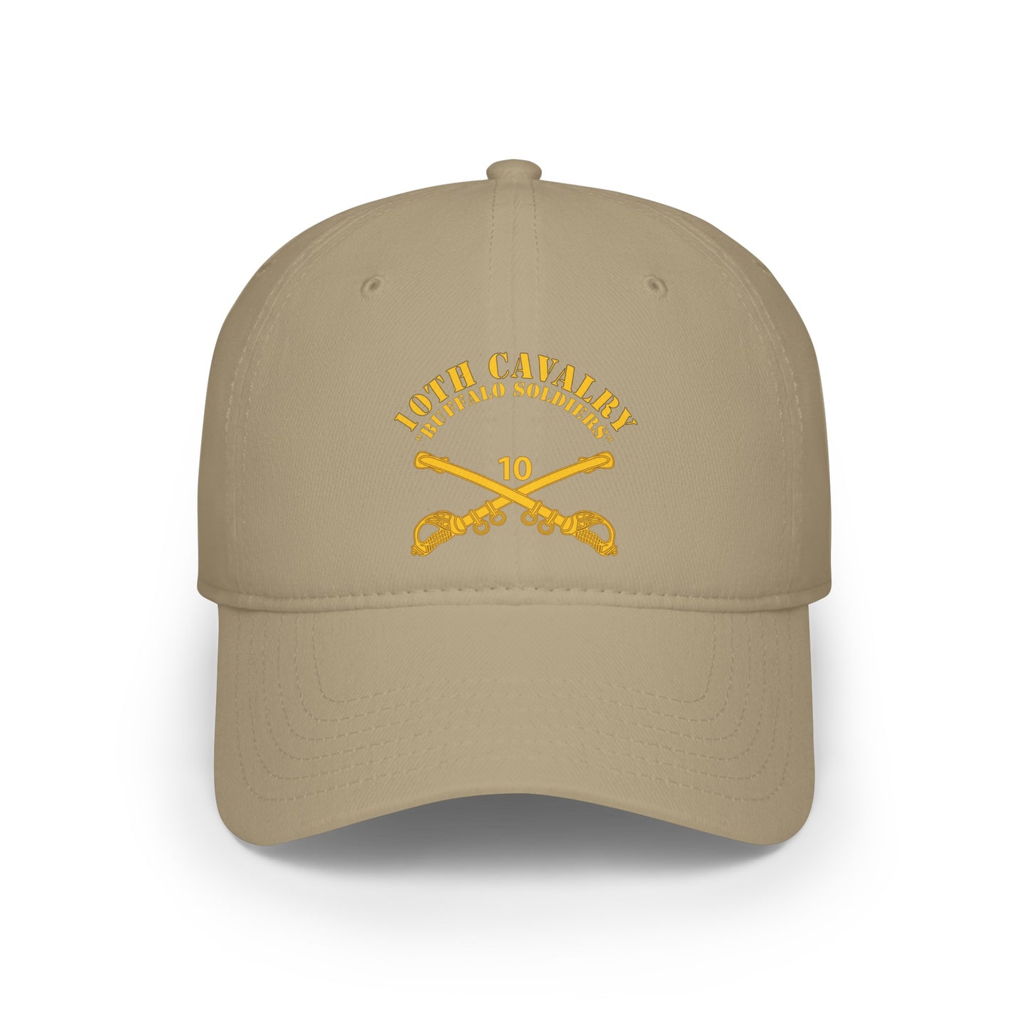 Unisex Twill Hat - 10th Cavalry "Buffalo Soldiers"