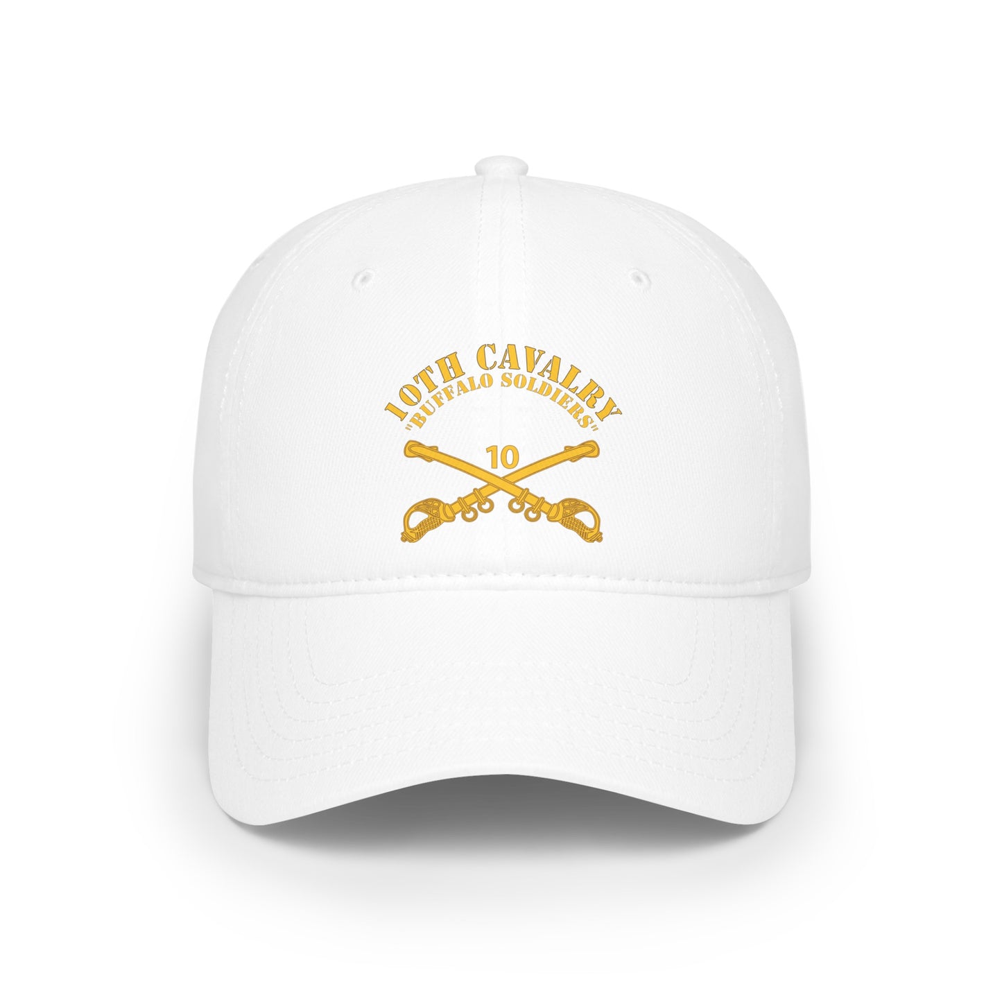 Unisex Twill Hat - 10th Cavalry "Buffalo Soldiers"