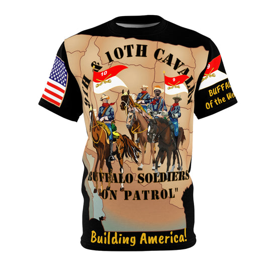 AOP - Army - 9th and 10th Cavalrymen - Buffalo Soldiers - Building America - Protecting Borders!