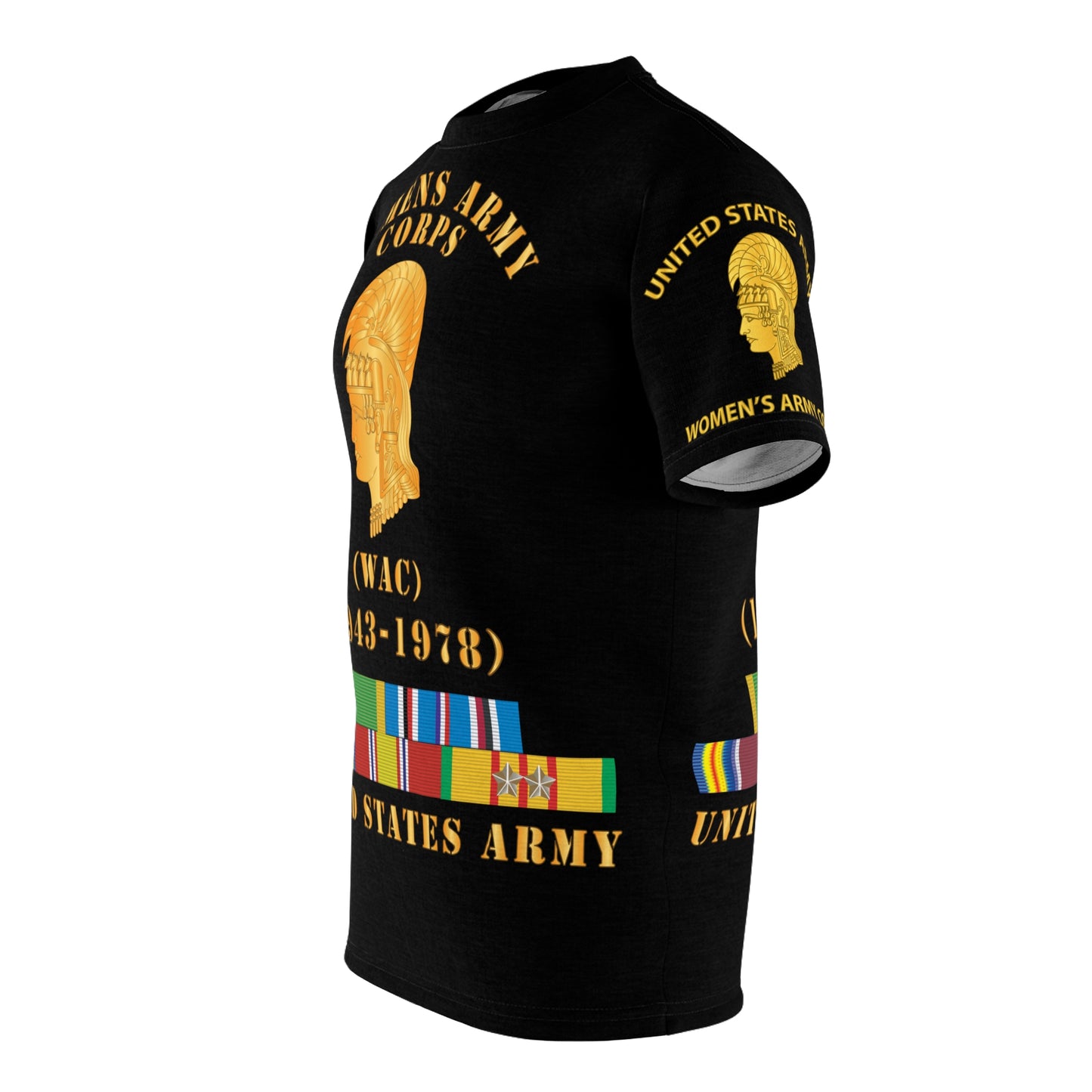 AOP - Womens Army Corps (WAC) - 1943-1972 with Service and Campaign Ribbons