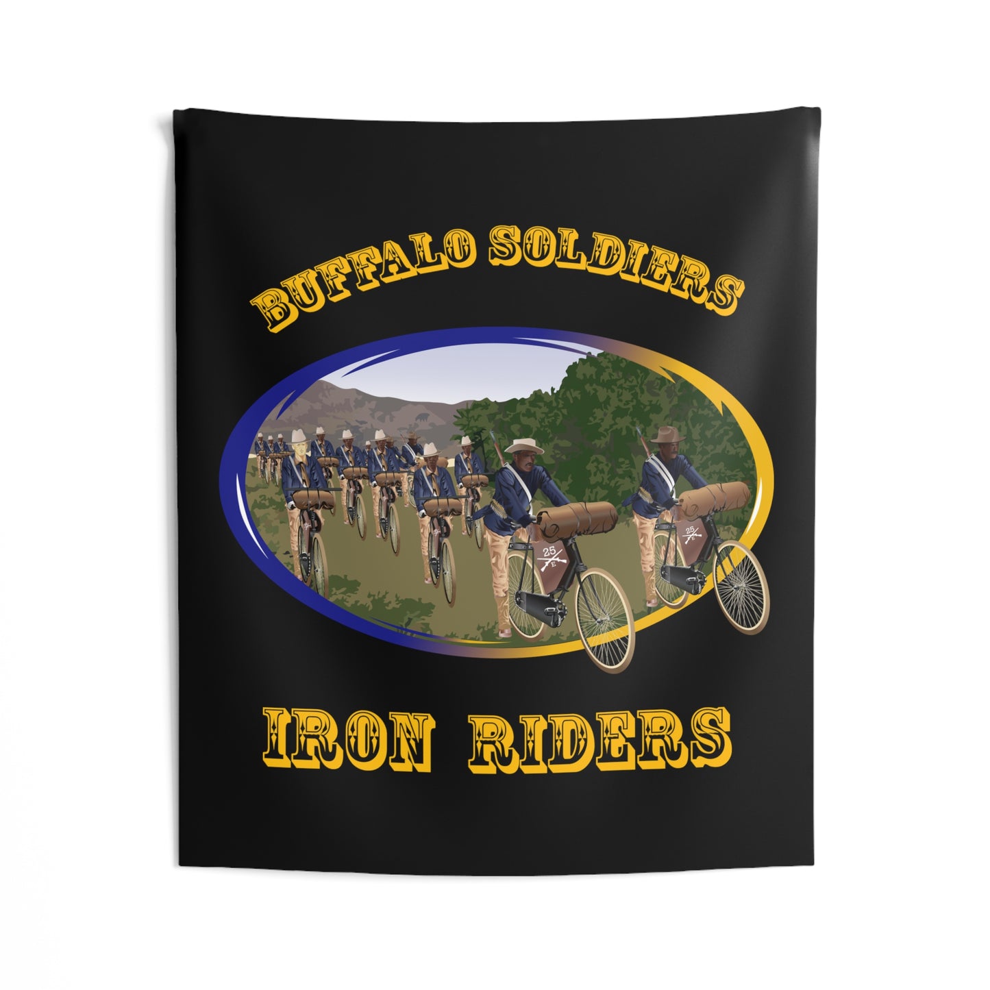 Indoor Wall Tapestries - Buffalo Soldiers - Iron Riders