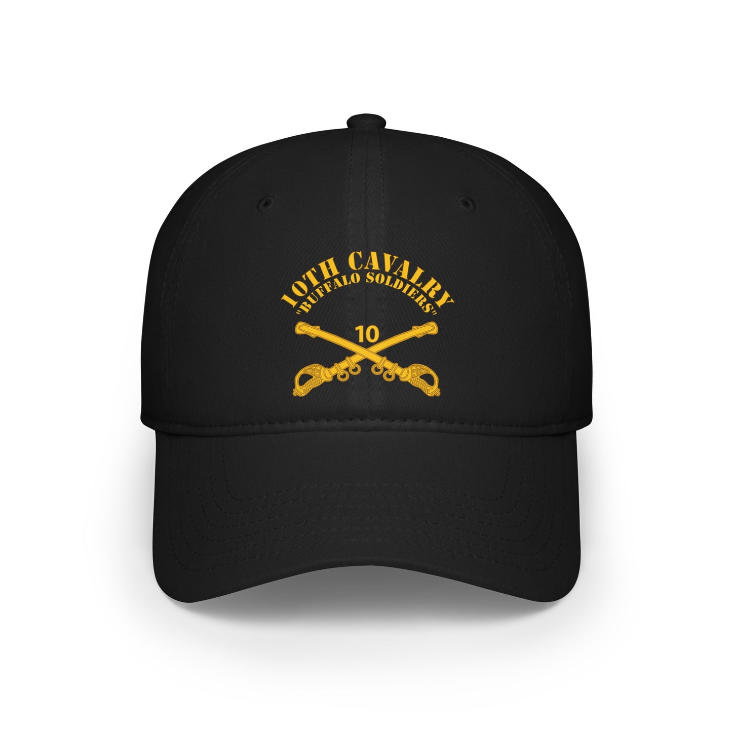 Unisex Twill Hat - 10th Cavalry "Buffalo Soldiers"