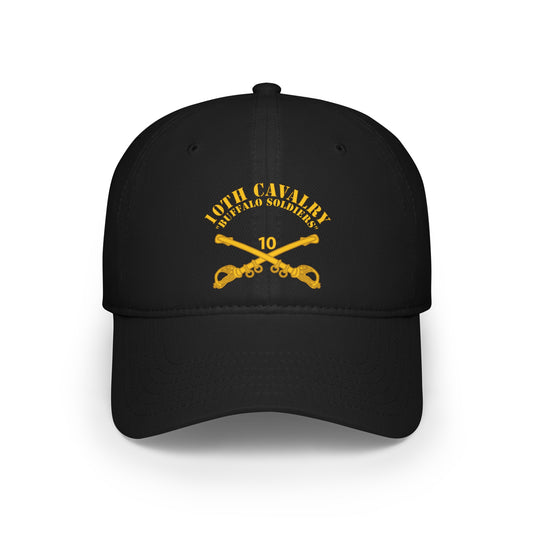 Unisex Twill Hat - 10th Cavalry "Buffalo Soldiers"