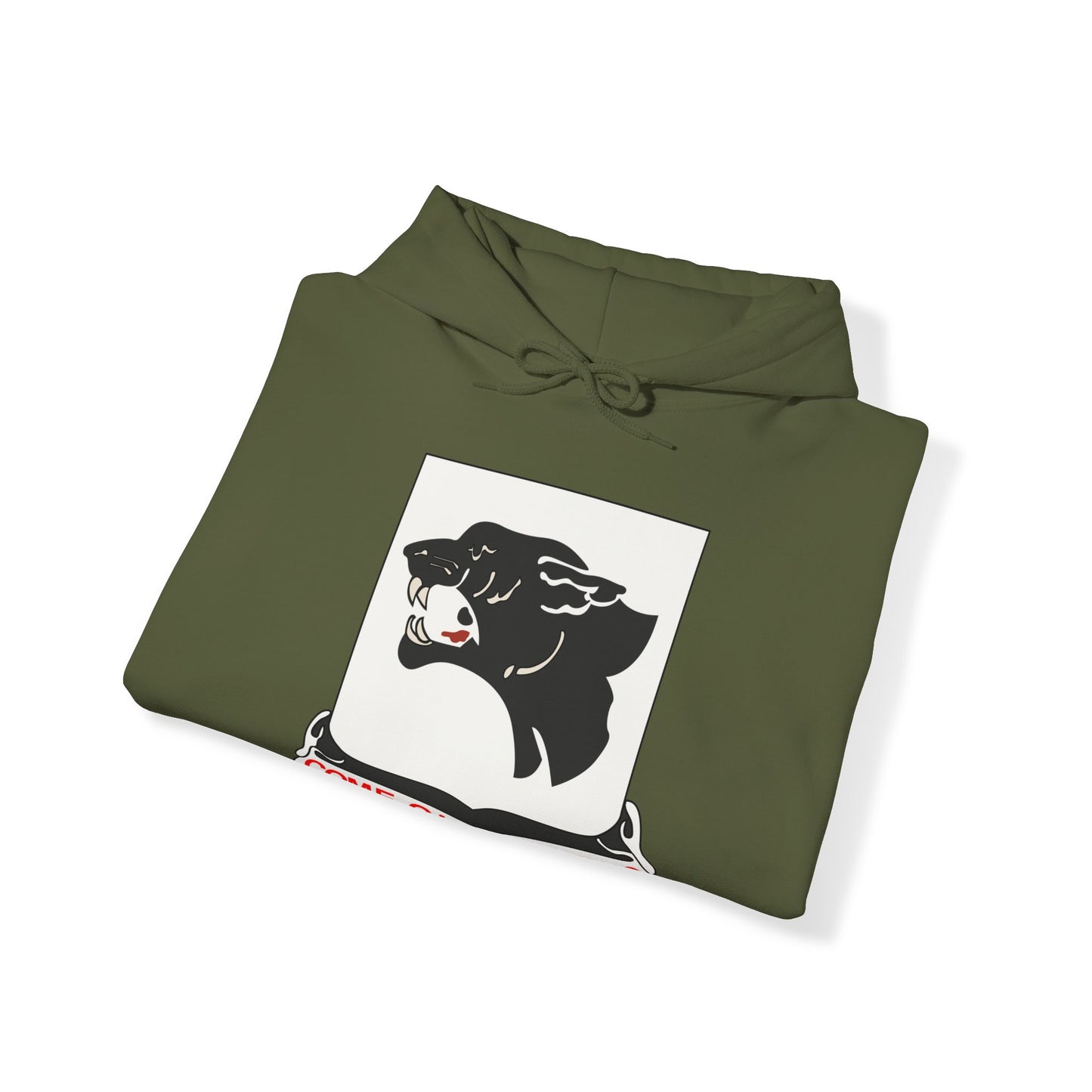 Unisex Heavy Blend™ Hooded Sweatshirt - Army - 761st Tank Battalion - Black Panthers