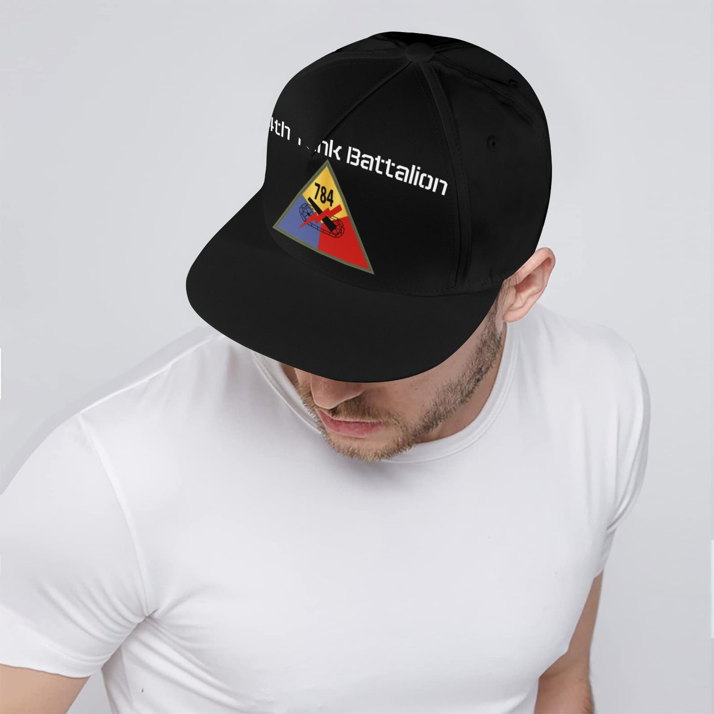 784th Tank Battalion (Black Panther) - Snapback Hat (DTG)