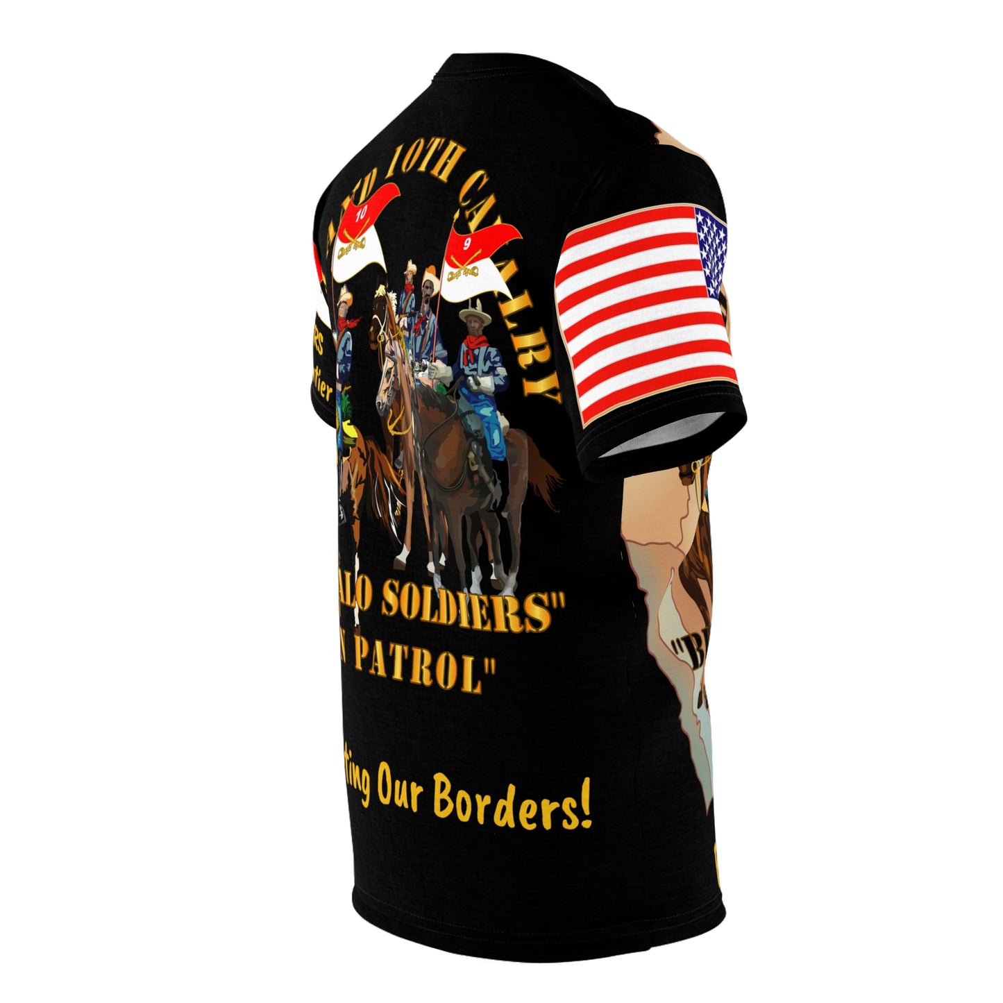 AOP - Army - 9th and 10th Cavalrymen - Buffalo Soldiers - Building America - Protecting Borders!