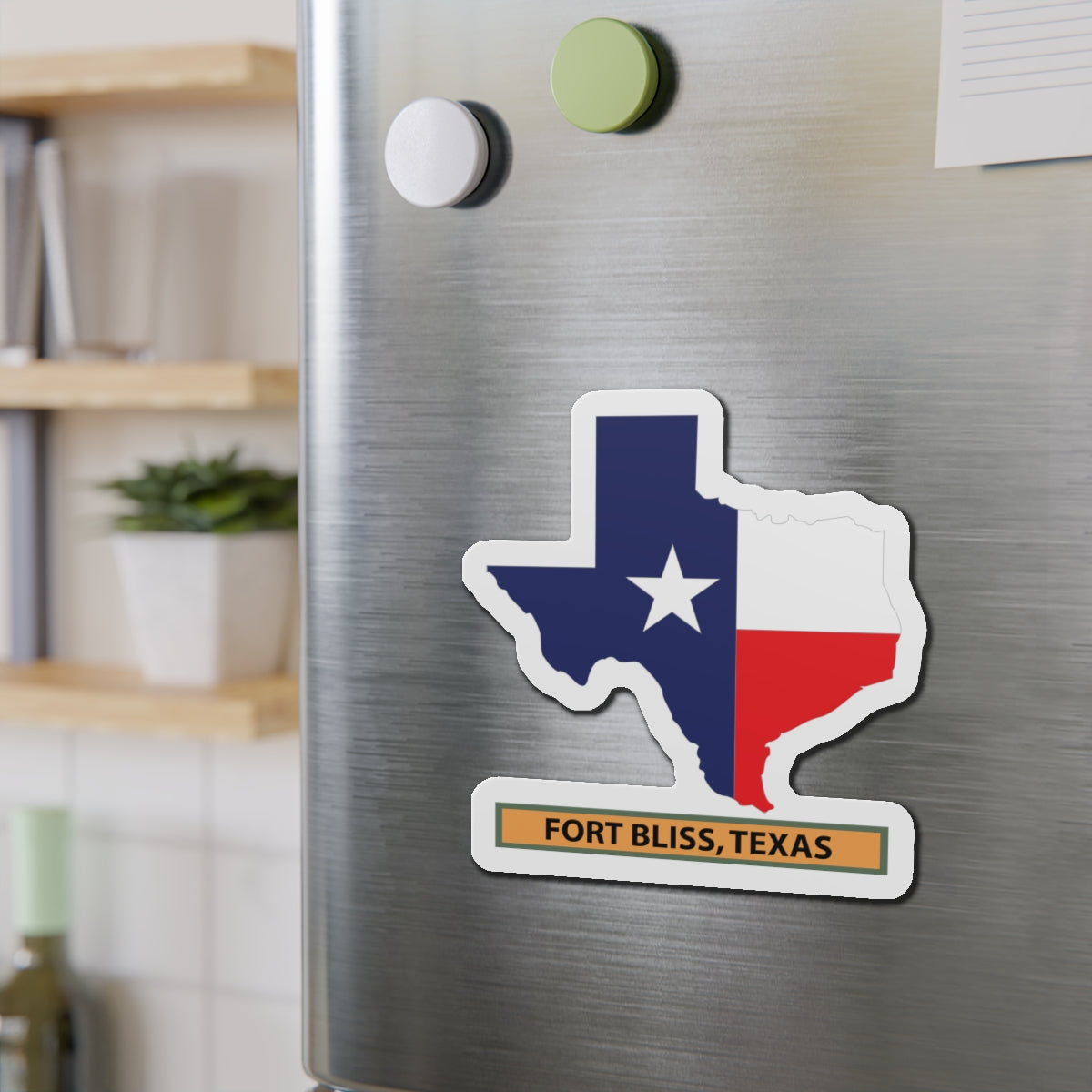 Die-Cut Magnets - Fort Bliss, Texas