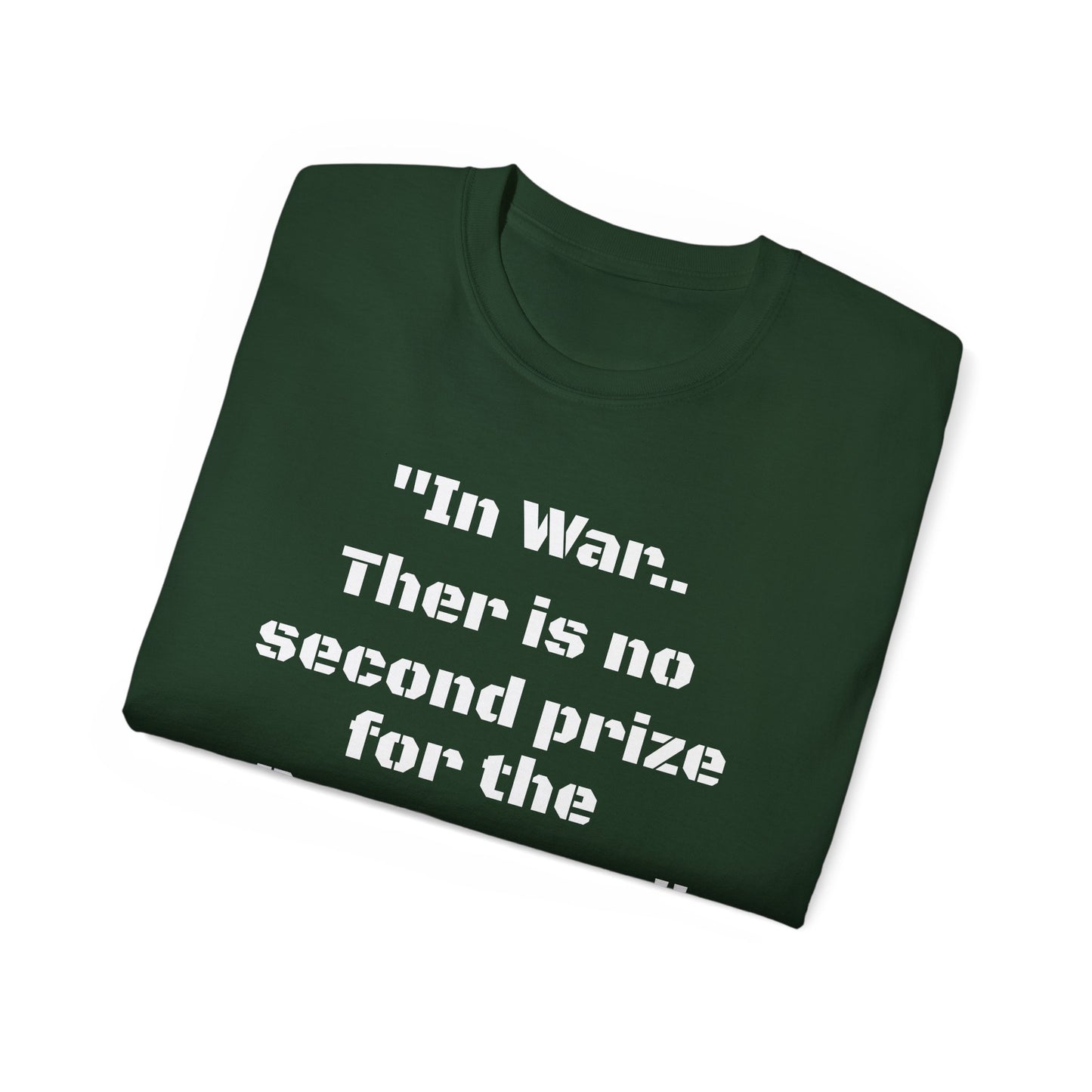 War General Bradley Unisex Tee, Military T-Shirt, Military Veteran Gift, Patriotic Shirt, Army Apparel